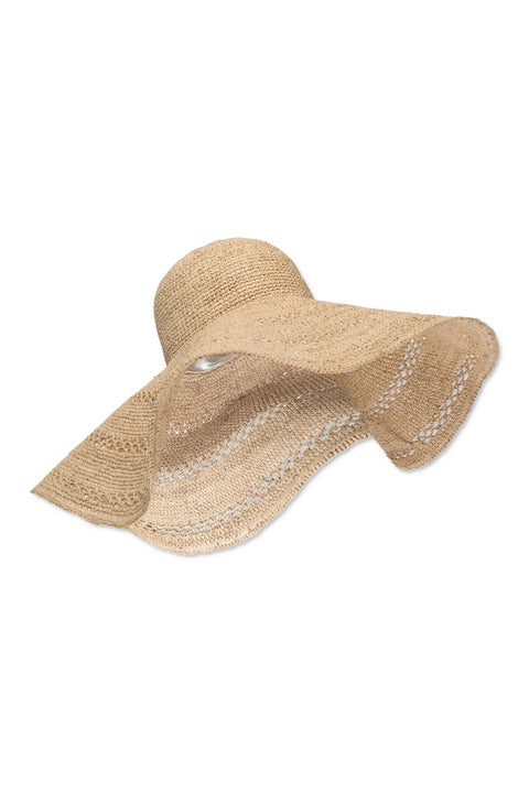 Rue de Tokyo ANIKA RAFFIA ACCESSORIES SAND