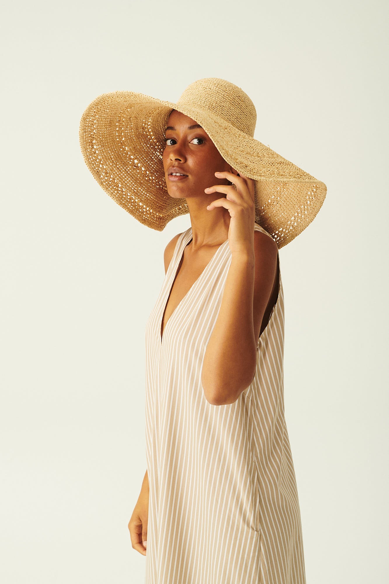 Rue de Tokyo ANIKA RAFFIA ACCESSORIES SAND