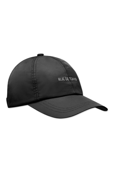 ARA CAP BLACK WITH GREY LOGO