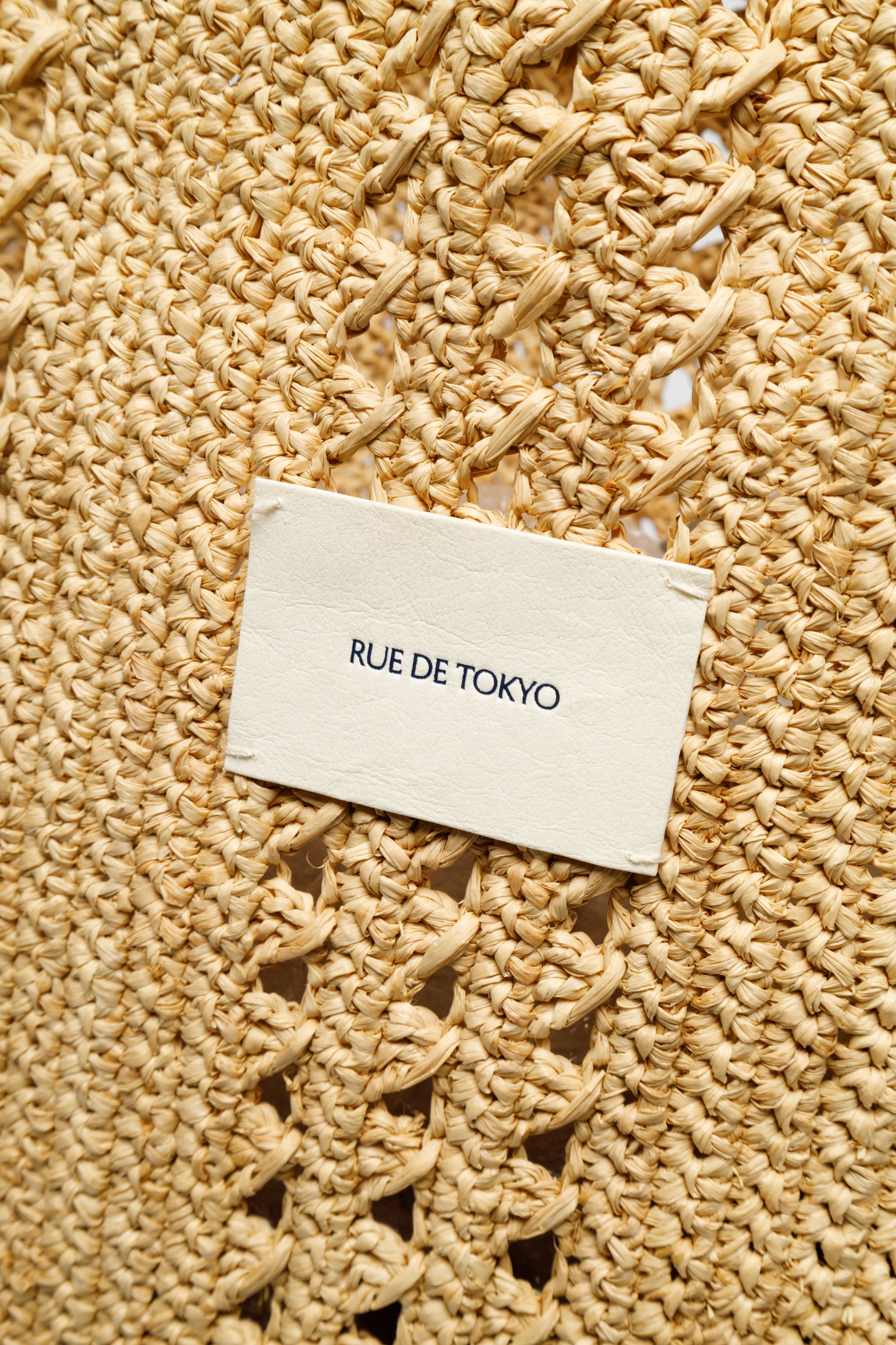 Rue de Tokyo ARI RAFFIA ACCESSORIES NATURAL