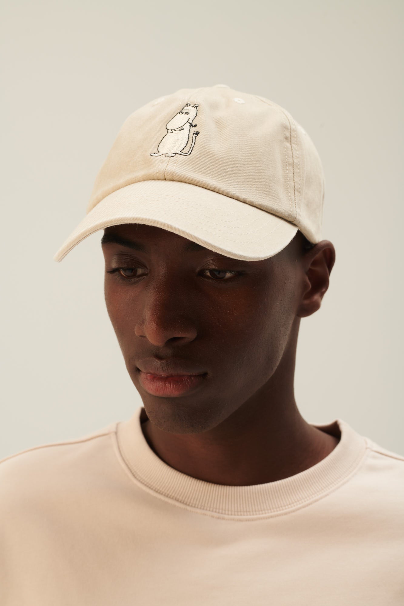 Rue de Tokyo ASTA MOOMIN CHINO COTTON TWILL Hats OFF WHITE