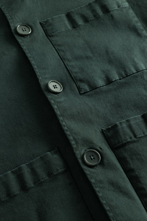 Rue de Tokyo CAMERON GARMENT DYED TWILL JACKETS SCARAB