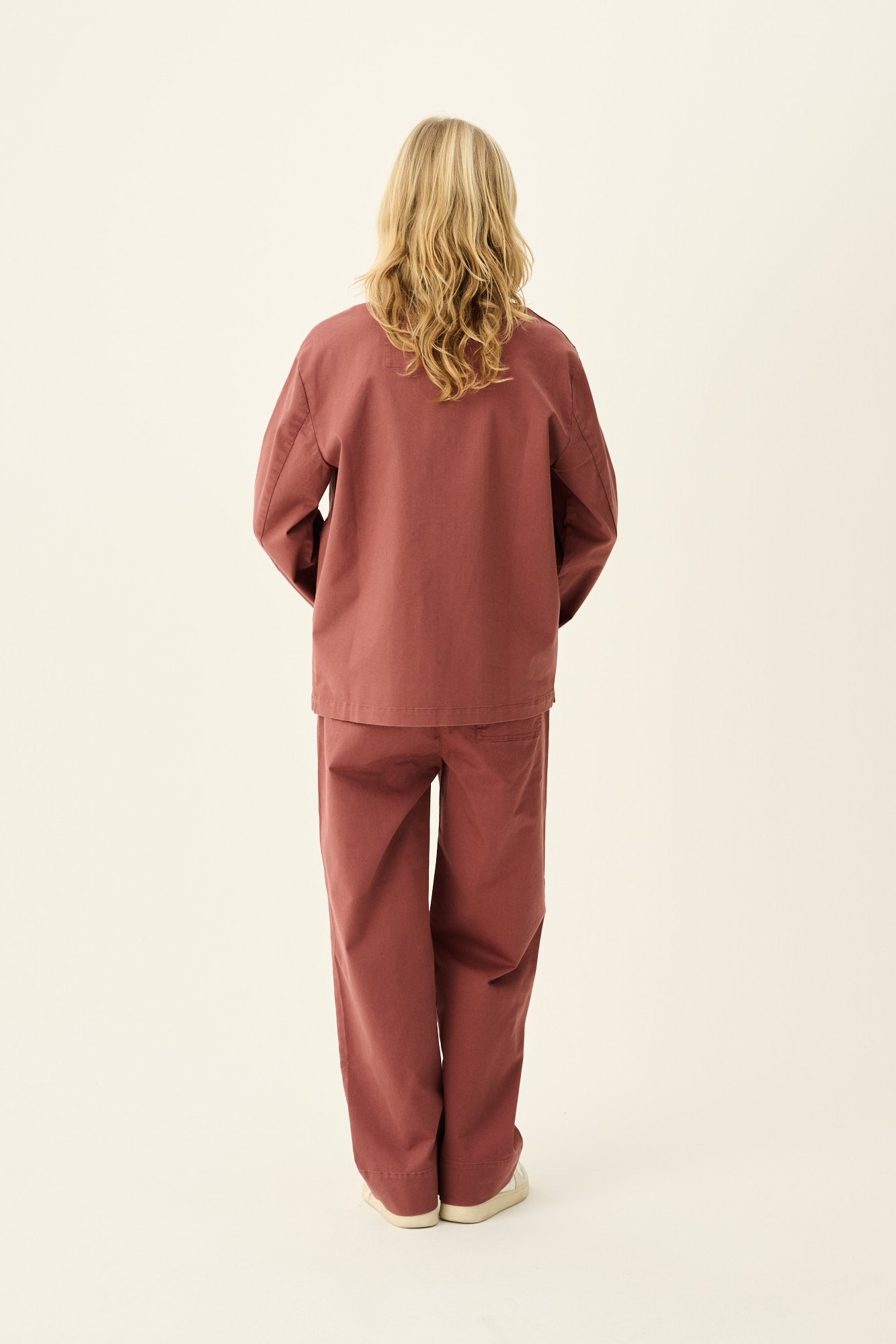 Rue de Tokyo CAMERON ORGANIC TWILL Outerwear BERRY ROSE