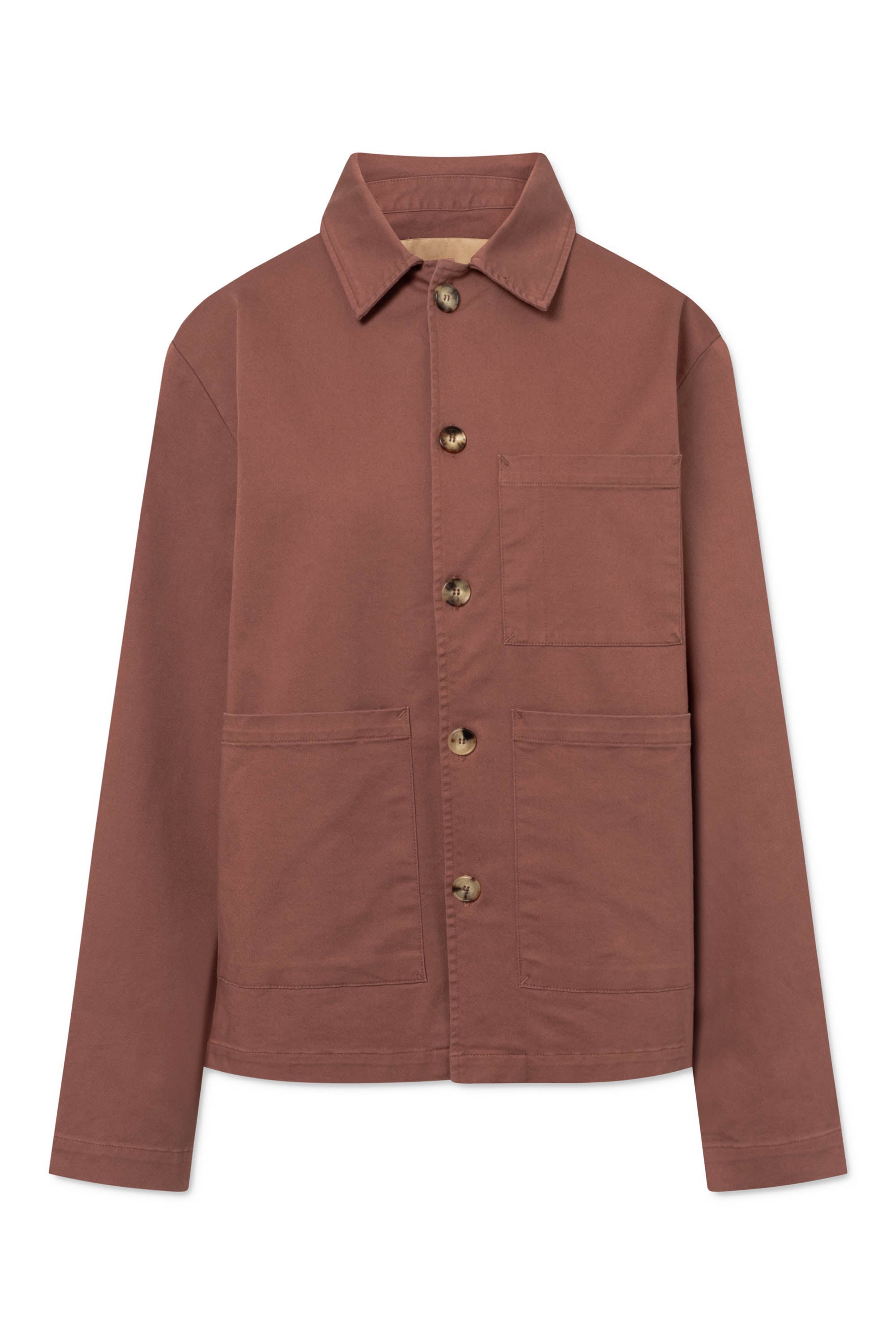 Rue de Tokyo CAMERON ORGANIC TWILL Outerwear BERRY ROSE