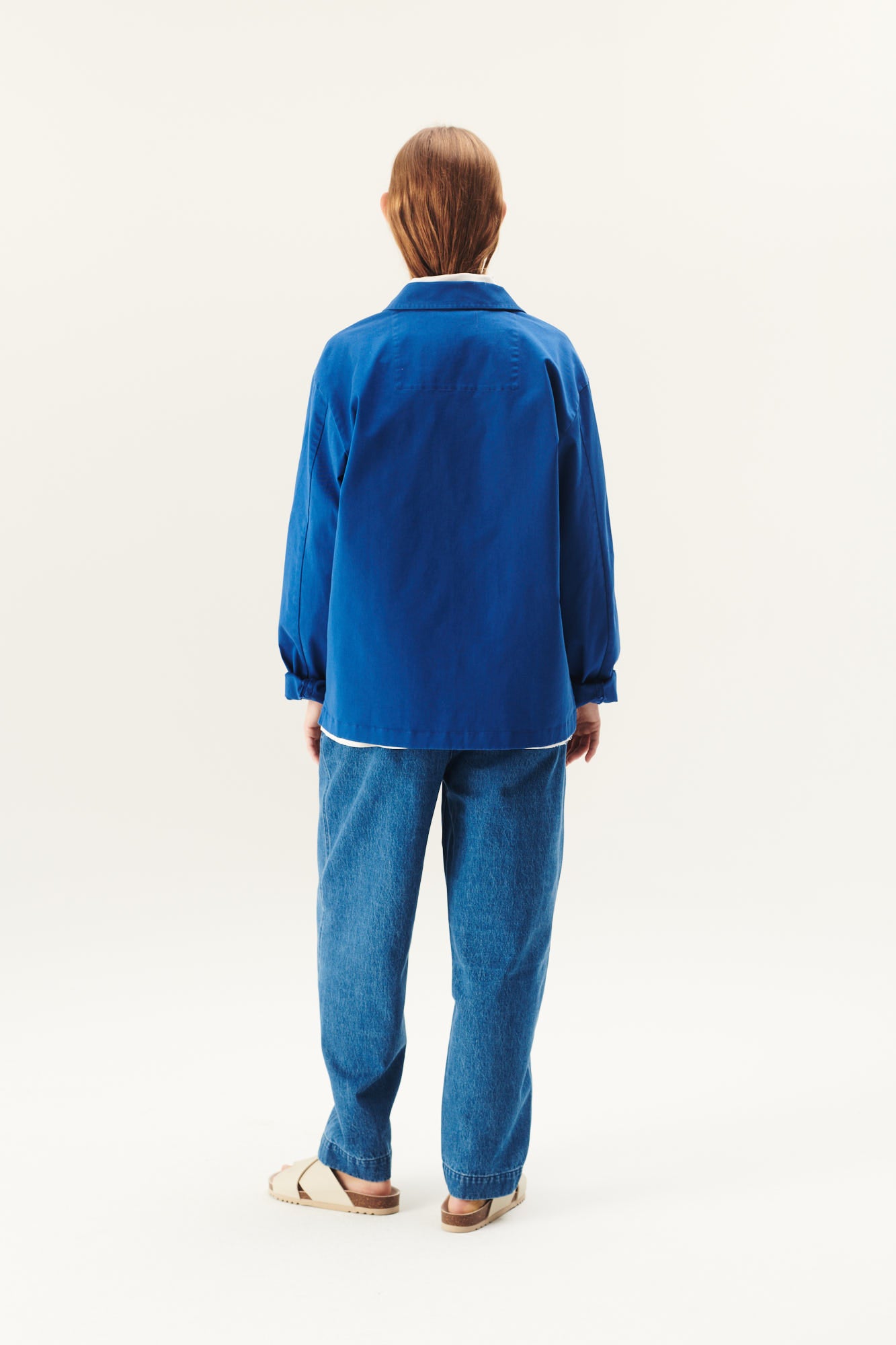 Rue de Tokyo CAMERON PRE DYED TWILL JACKETS BLUE