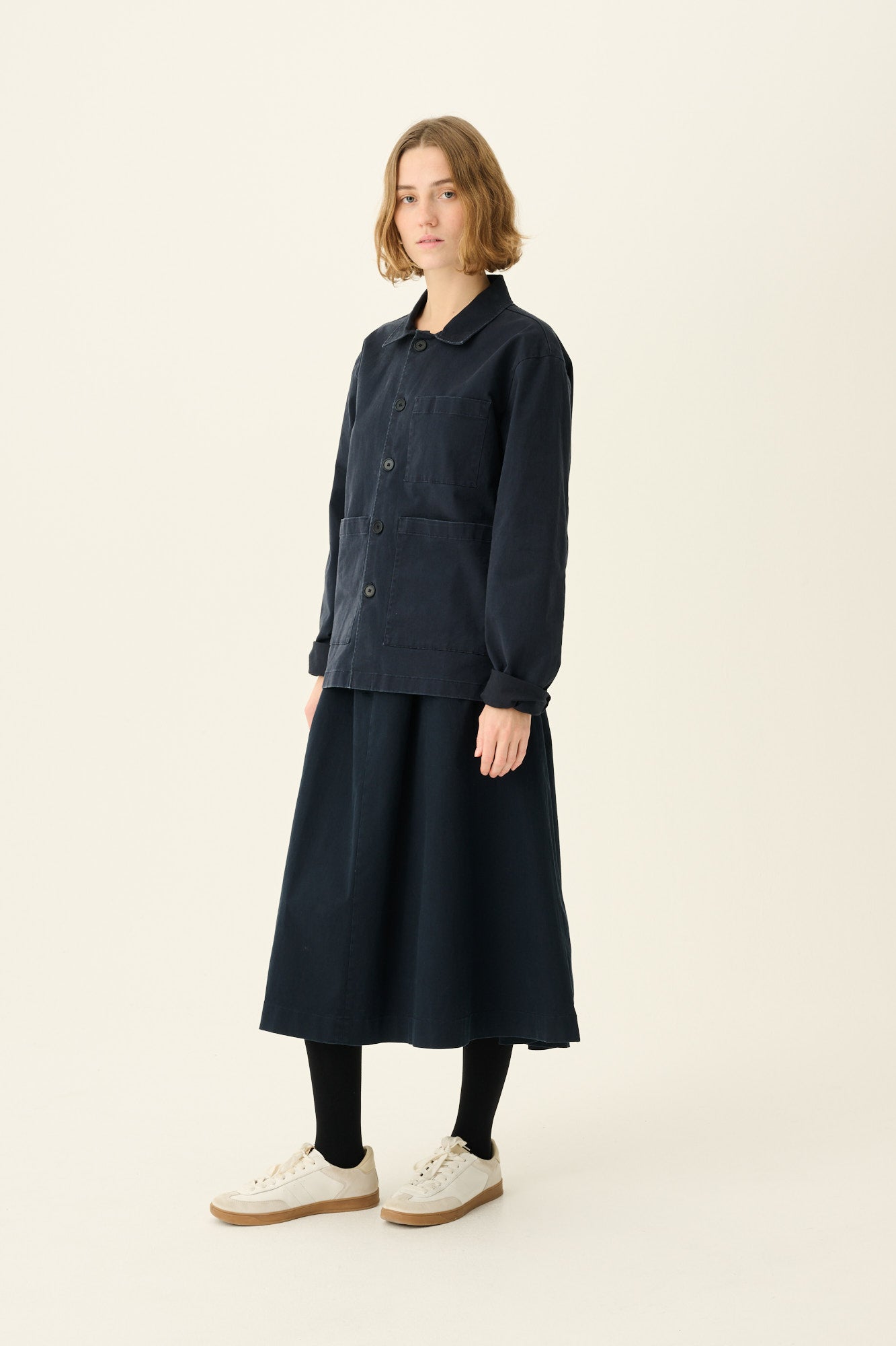 Rue de Tokyo CAMERON PRE DYED TWILL Outerwear DARK NAVY