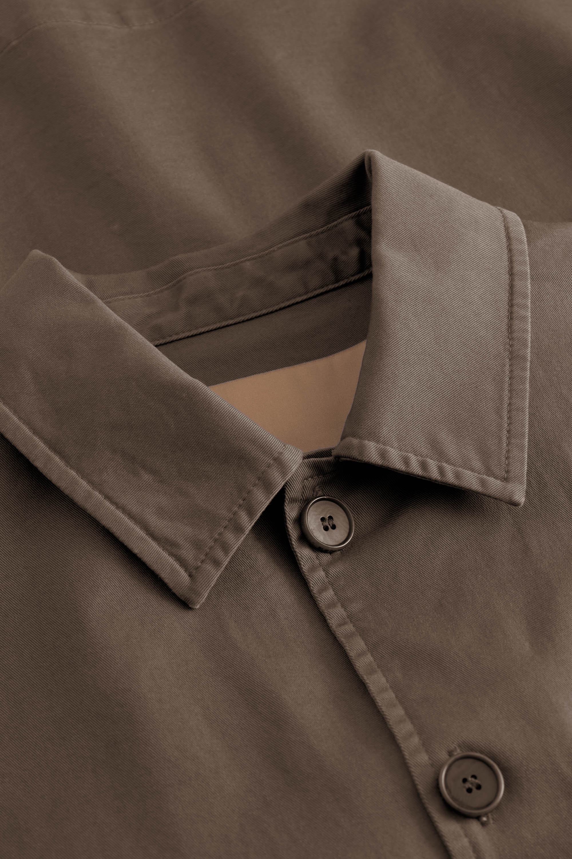 Rue de Tokyo CAMERON TWILL Jackets MALT BROWN