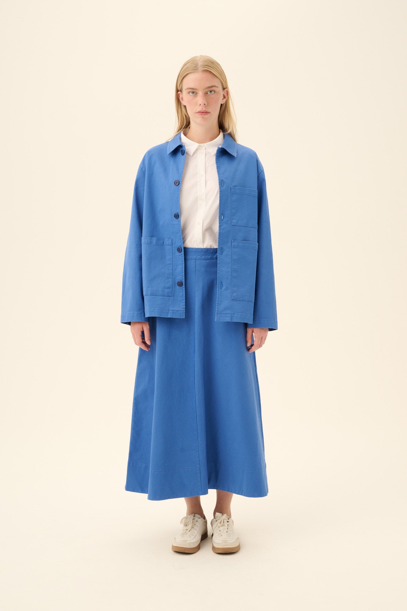 Rue de Tokyo CAMERON TWILL Jackets STRONG BLUE