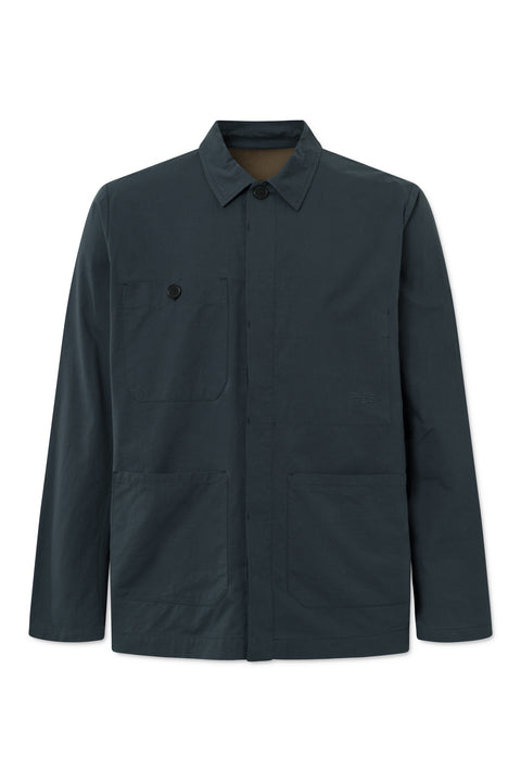 Rue de Tokyo CANZU SOFT COTTON Jackets DARK BLUE