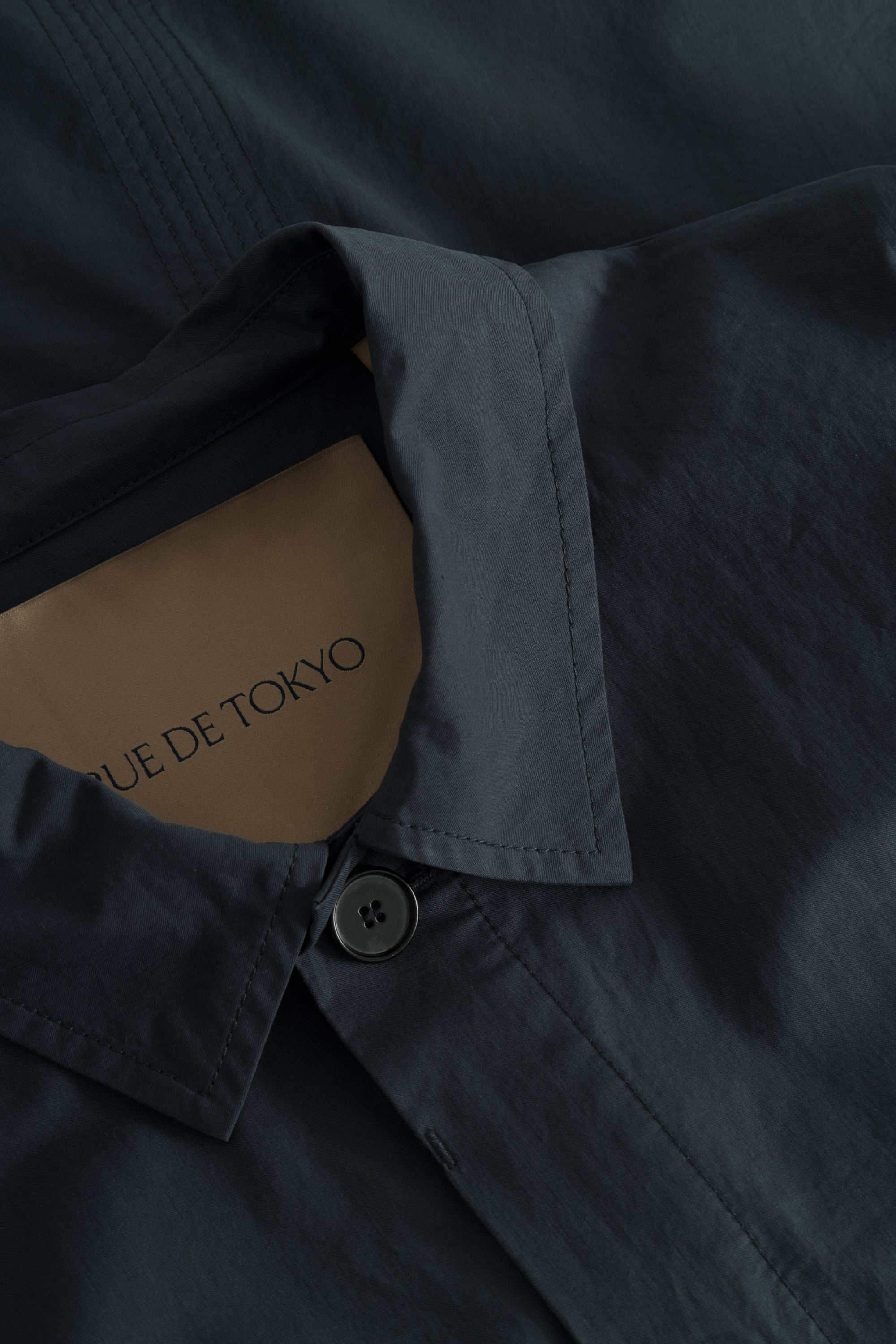 Rue de Tokyo CANZU SOFT COTTON Jackets DARK BLUE