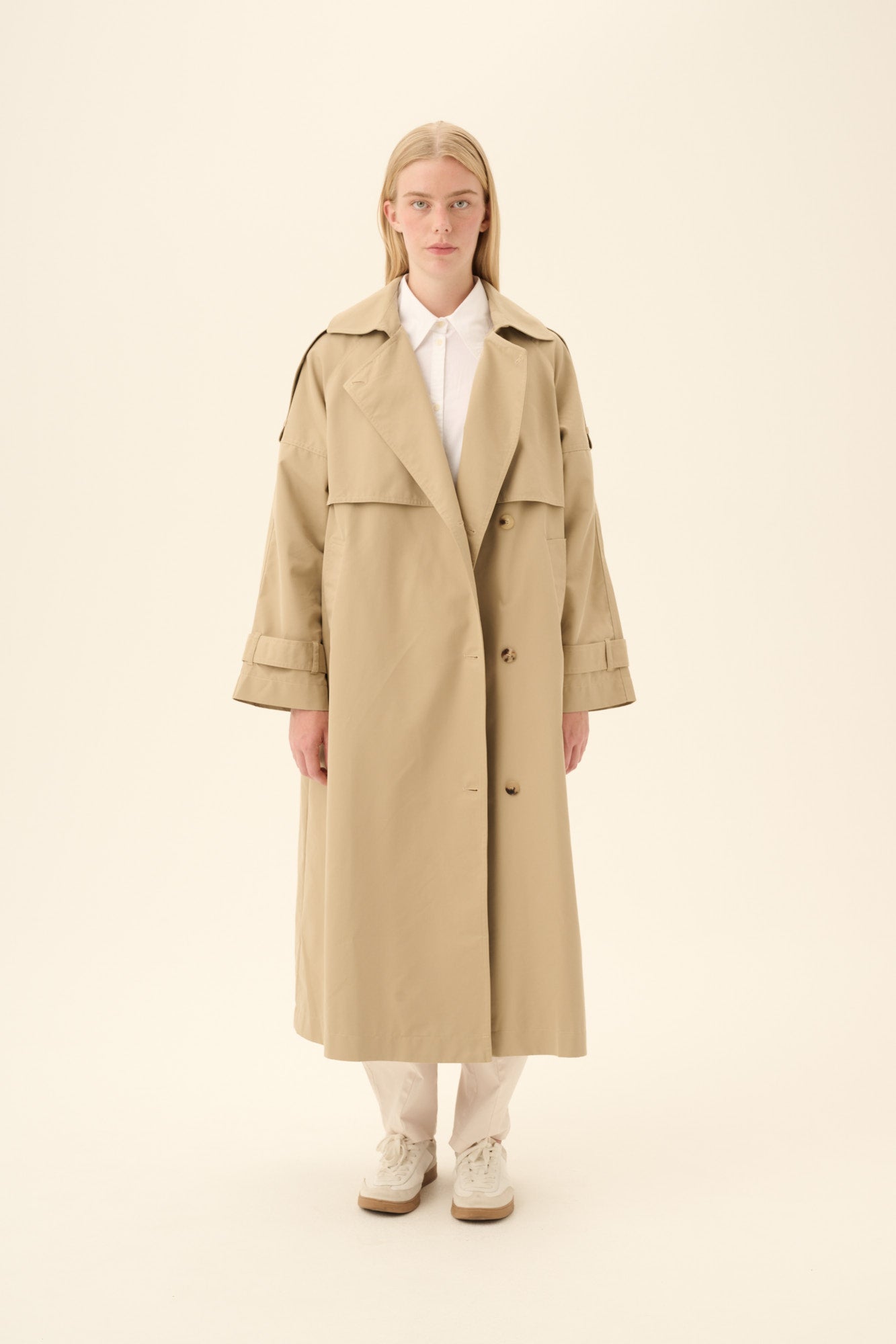 Rue de Tokyo CARLETTA TRENCH Coats BEIGE