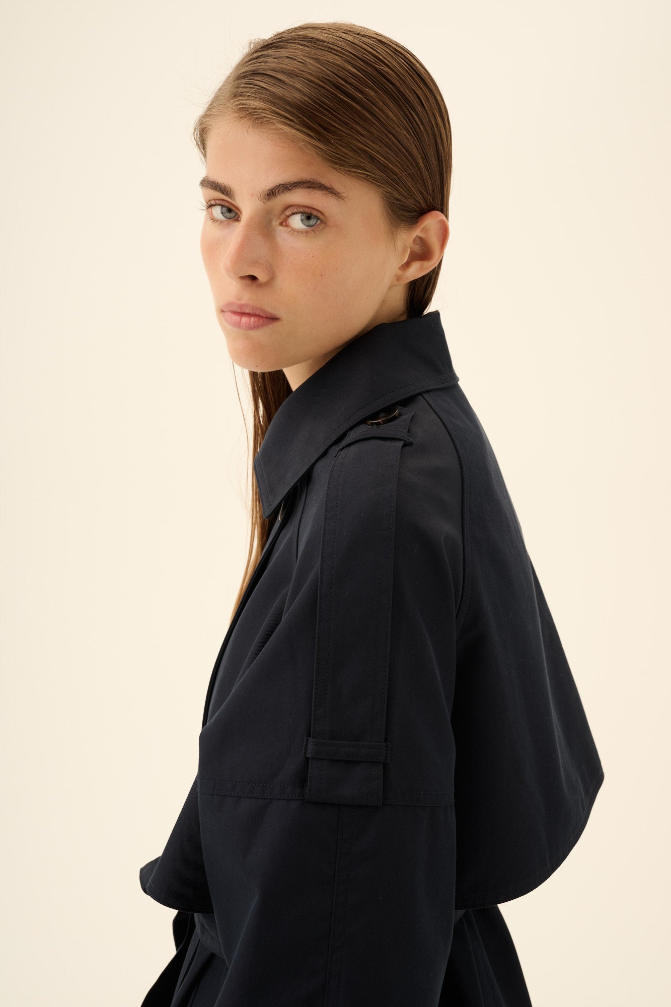 Rue de Tokyo CARLETTA TRENCH Coats NAVY