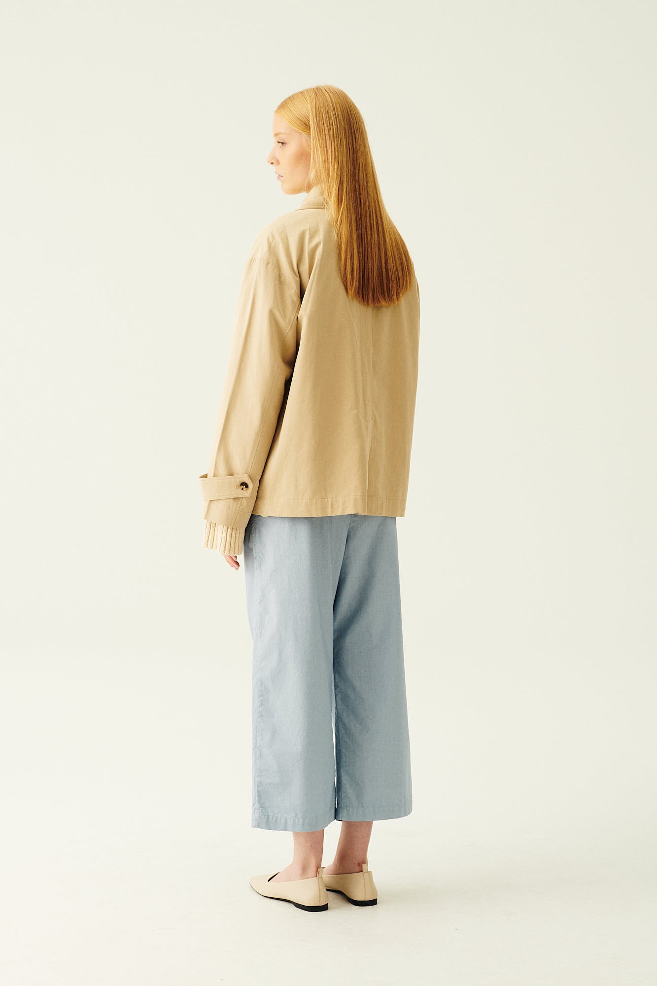 Rue de Tokyo CASSANDRA SANDWASHED TRENCH JACKETS SAND