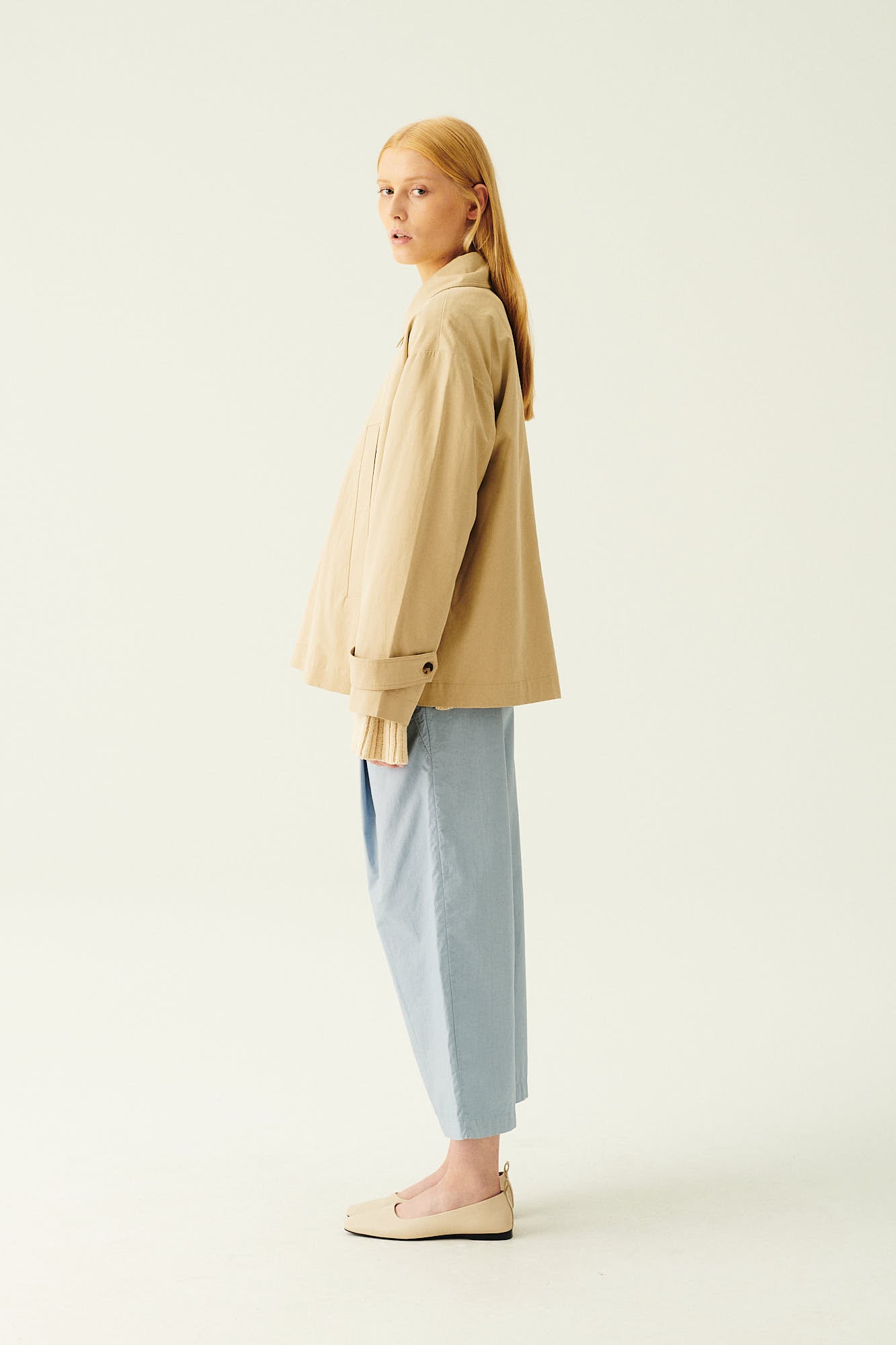 Rue de Tokyo CASSANDRA SANDWASHED TRENCH JACKETS SAND