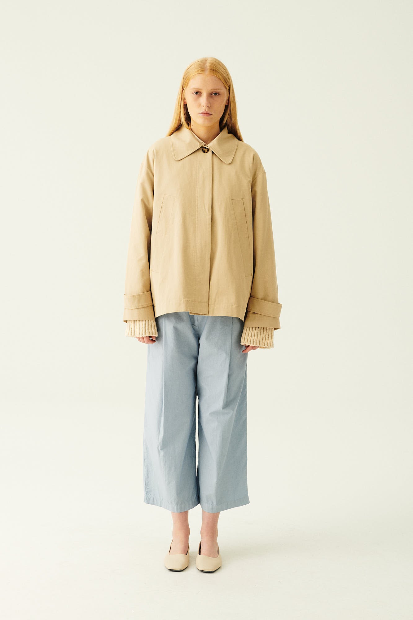 Rue de Tokyo CASSANDRA SANDWASHED TRENCH JACKETS SAND