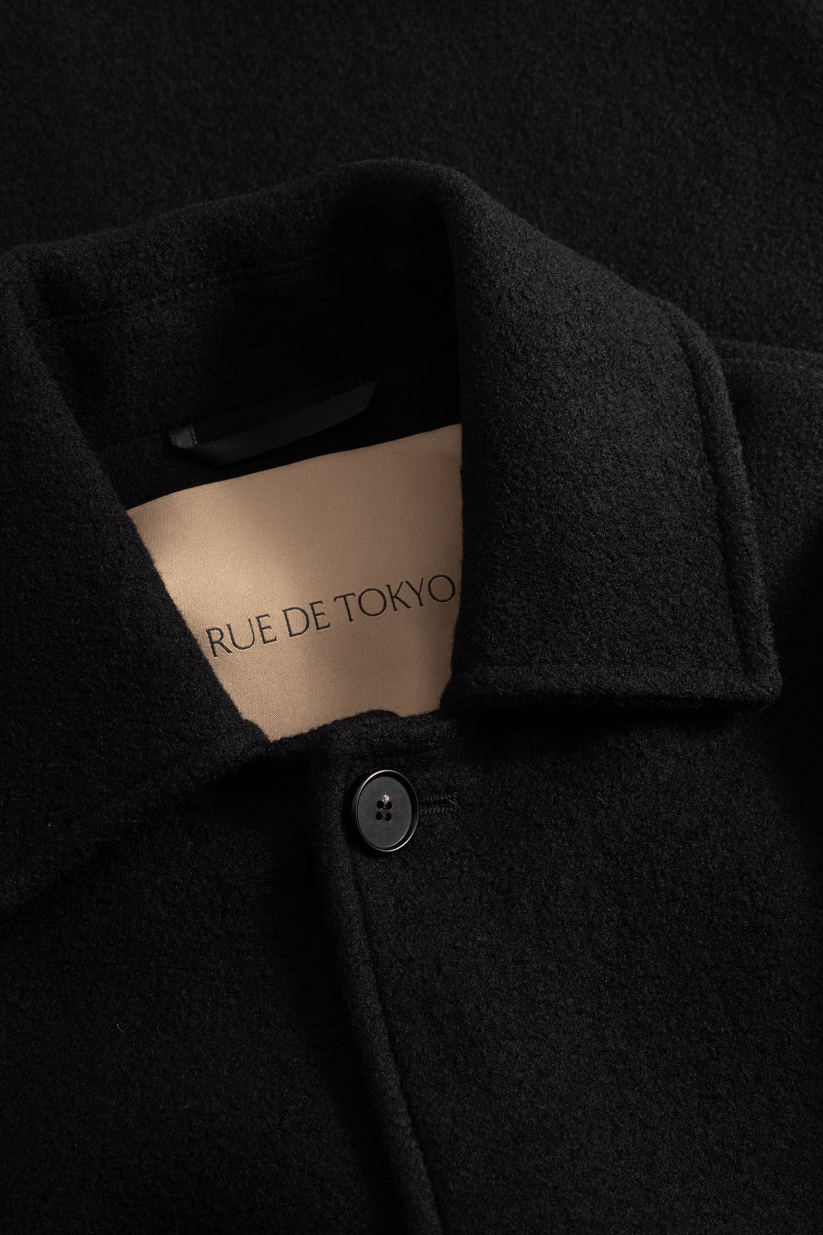 Rue de Tokyo CASS TP WASHABLE Coats BLACK