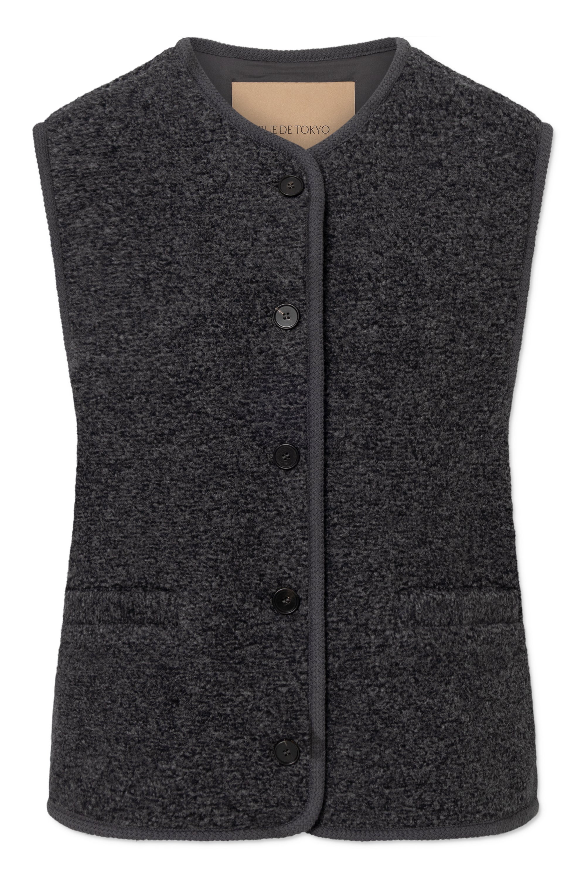 Rue de Tokyo CAS TEDDY Jackets DARK COAL