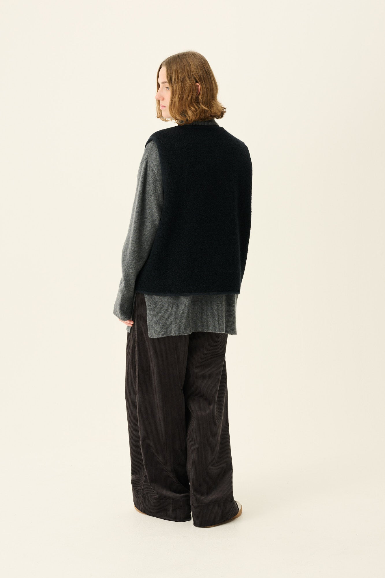 Rue de Tokyo CAS TEDDY Outerwear NAVY