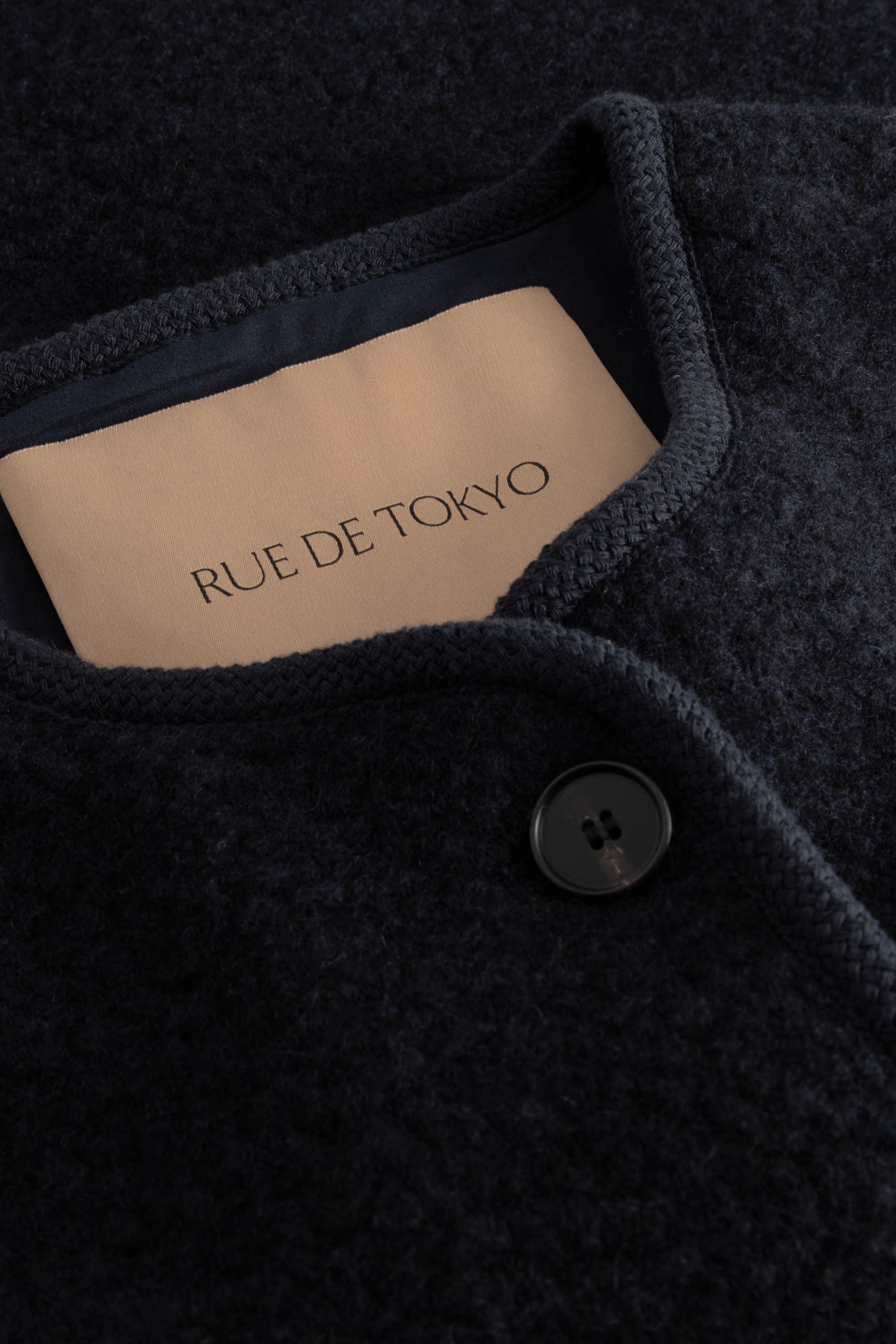 Rue de Tokyo CAS TEDDY Outerwear NAVY