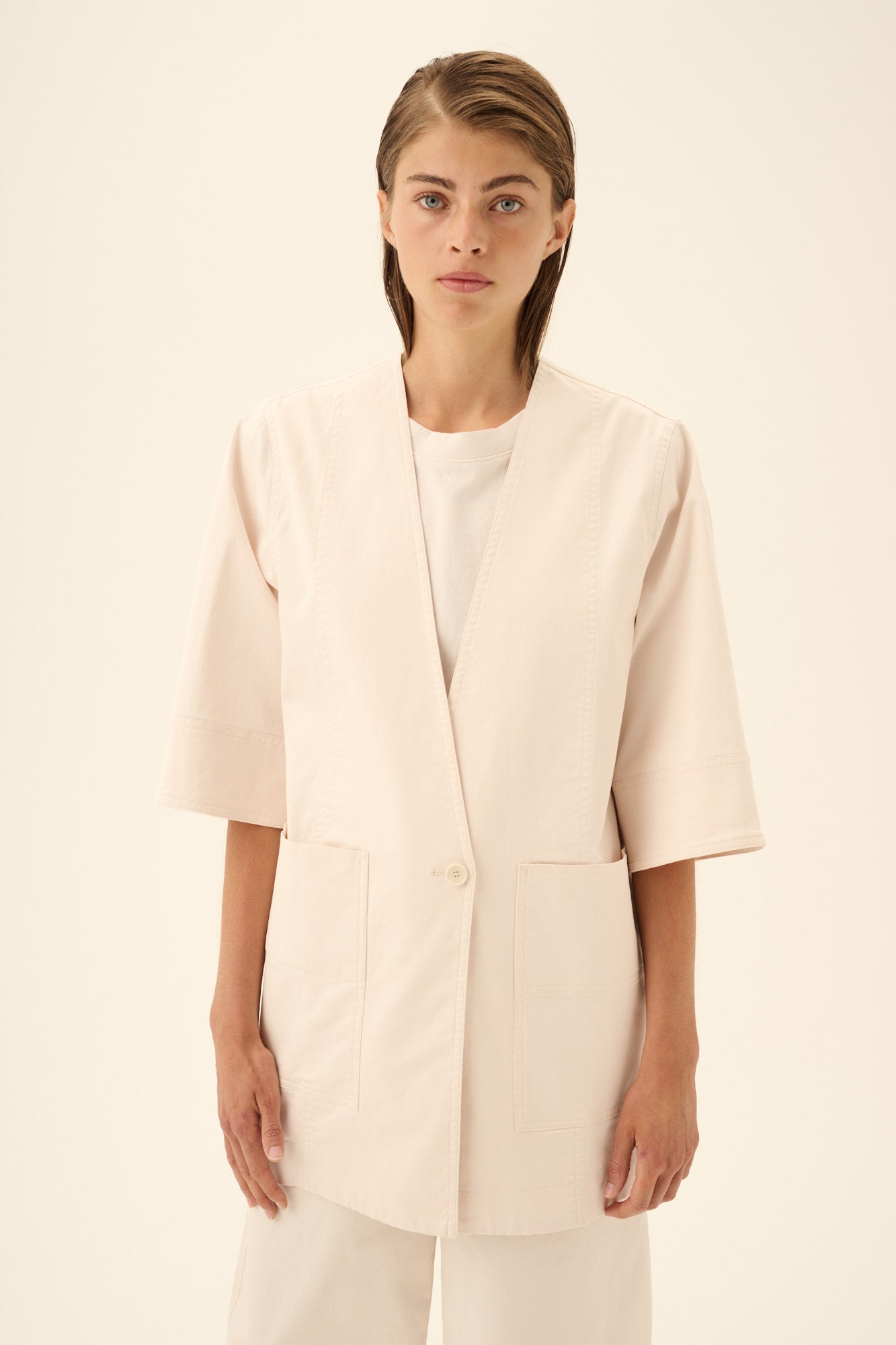 Rue de Tokyo CATIA TWILL Coats EGGSHELL