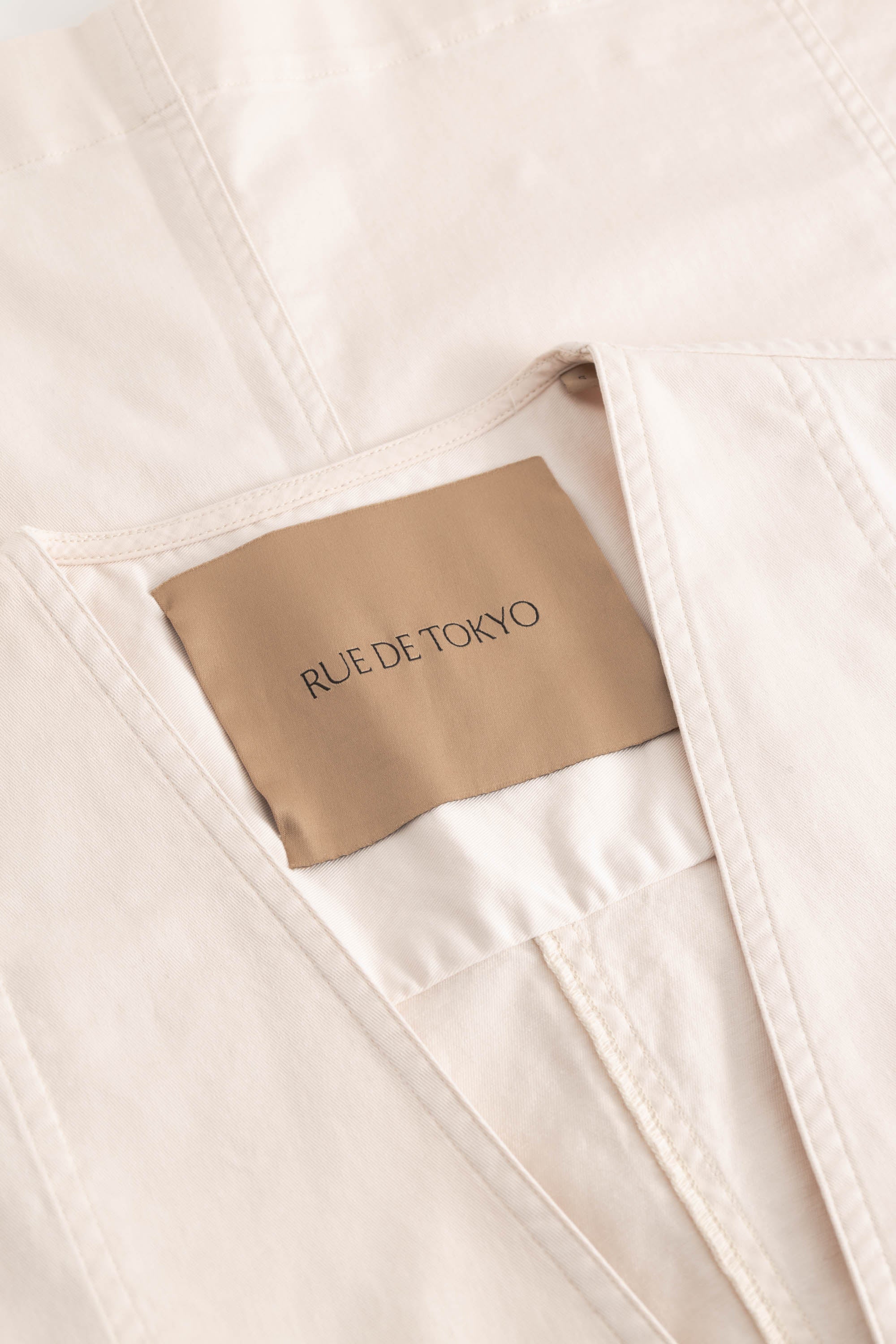 Rue de Tokyo CATIA TWILL Coats EGGSHELL