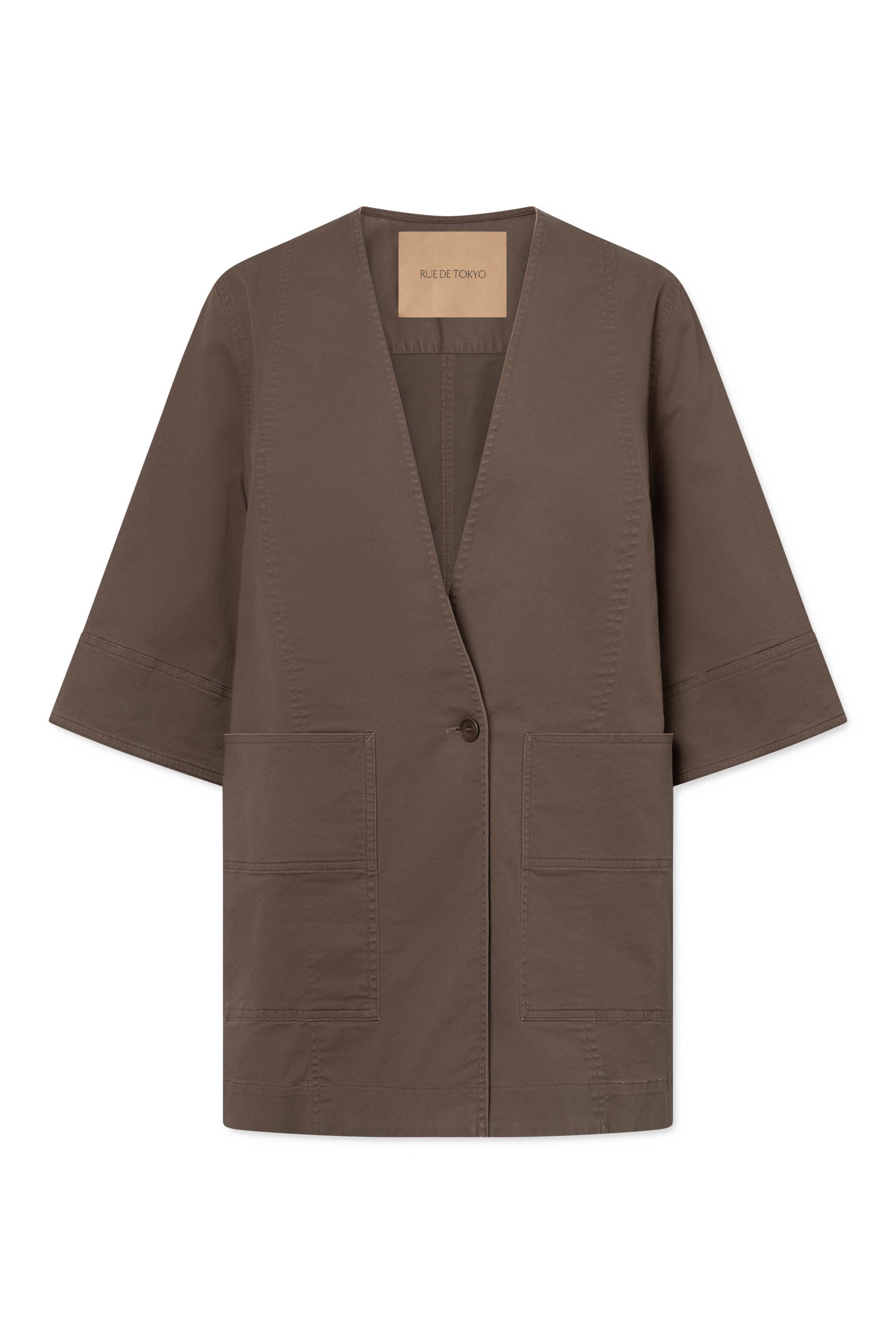 Rue de Tokyo CATIA TWILL Coats MALT BROWN
