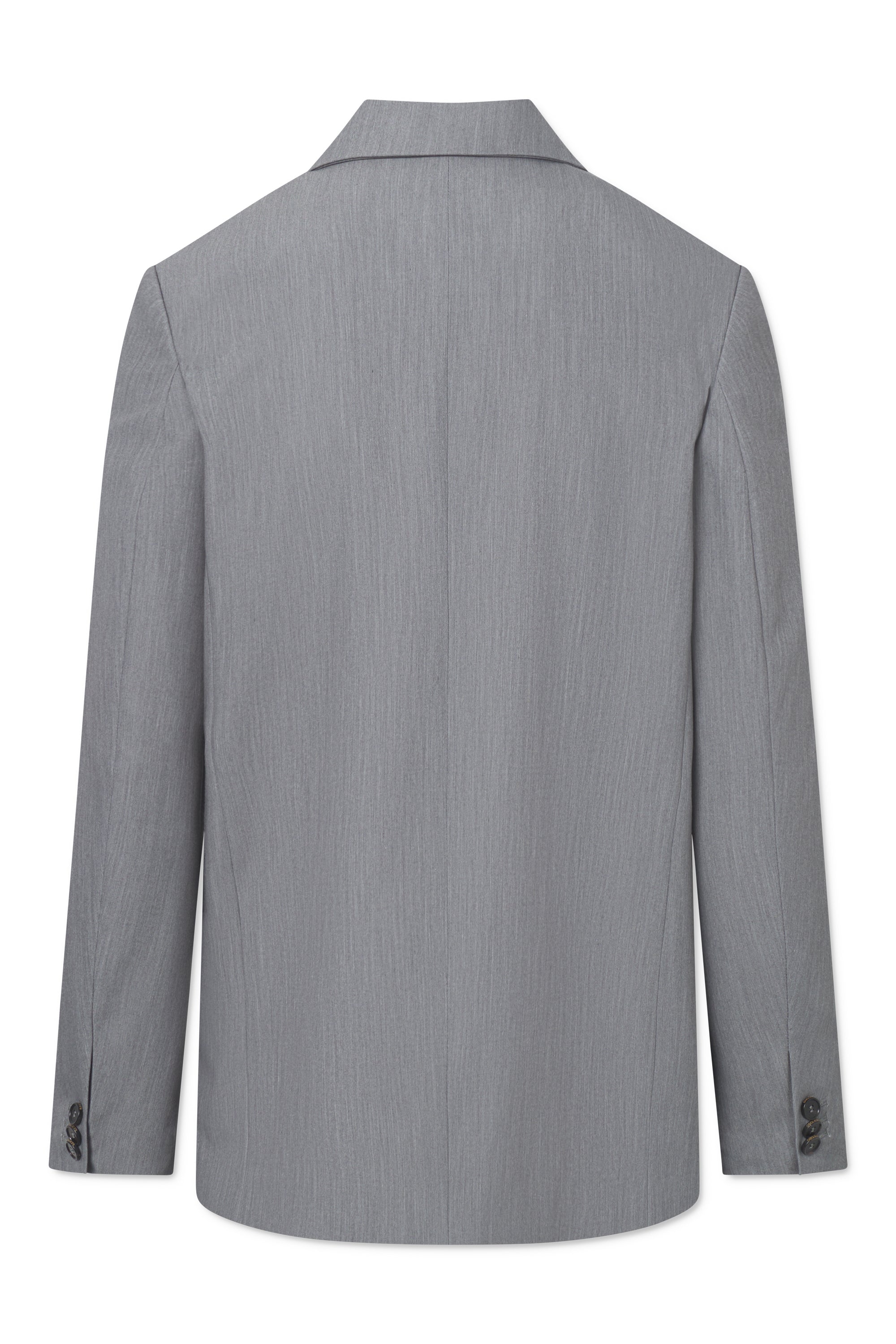 Rue de Tokyo CAT SOLID TAILORING BLAZERS LIGHT GRAY