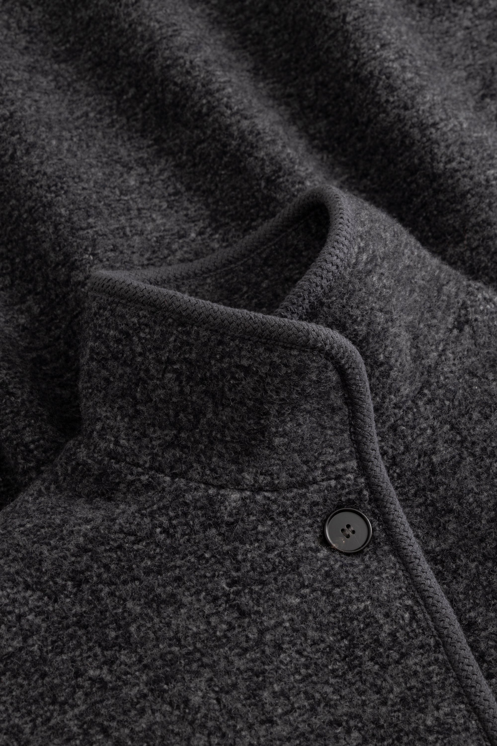 Rue de Tokyo CEDAR TEDDY Coats DARK COAL