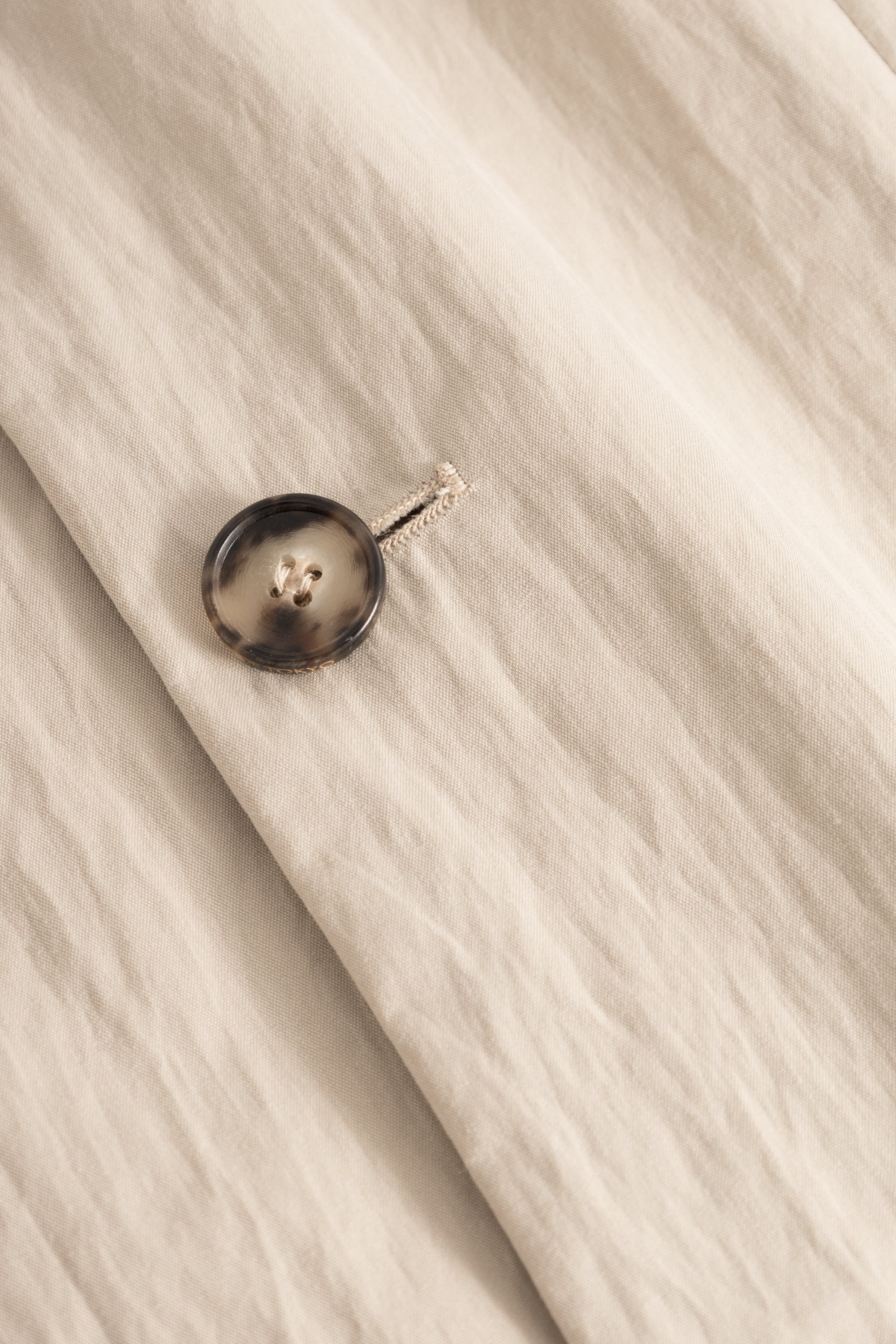 Rue de Tokyo CEDRIC COTTON NYLON BLAZERS BEIGE