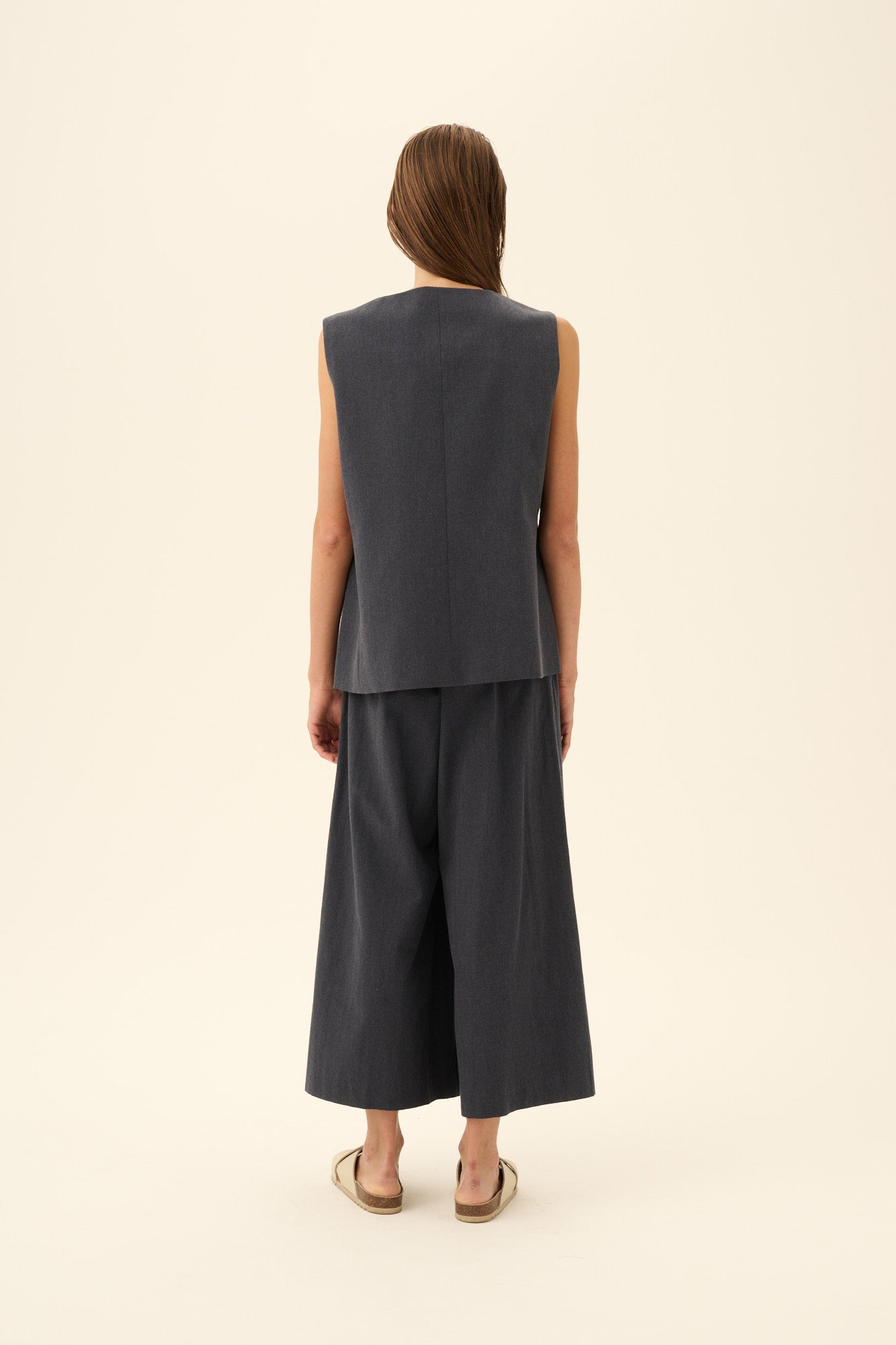 Rue de Tokyo CEIL TAILORING Vest DARK GREY