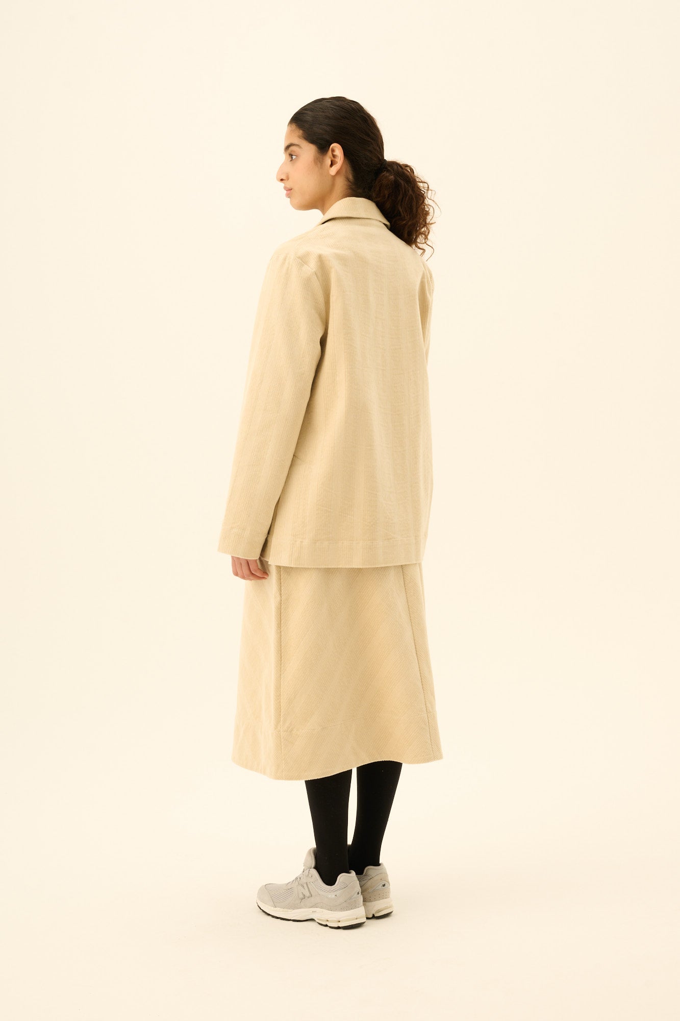 Rue de Tokyo CERSEI STRUCTURED CORDUROY Jackets EGGSHELL