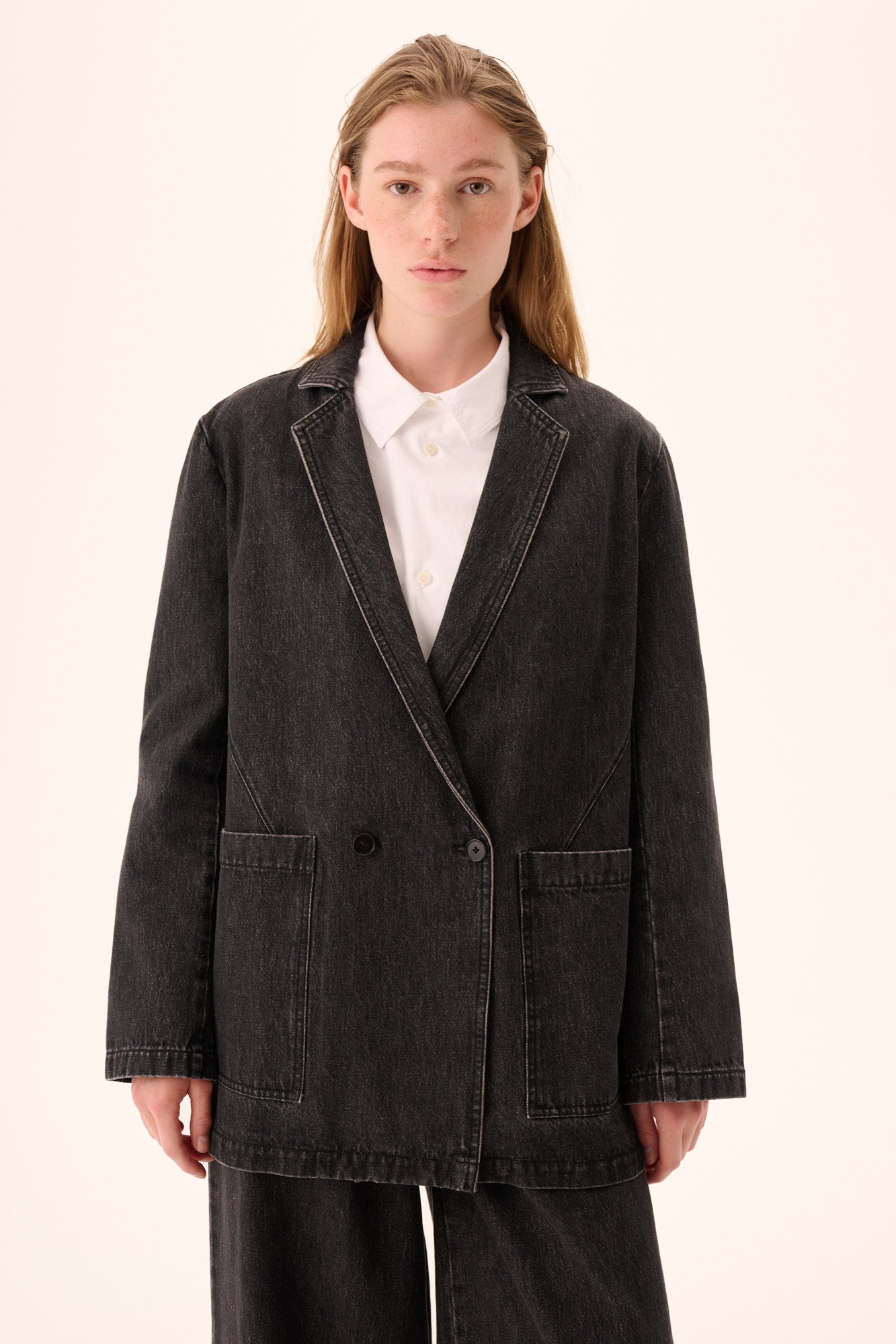 Rue de Tokyo CHARLI DENIM Jackets BLACK