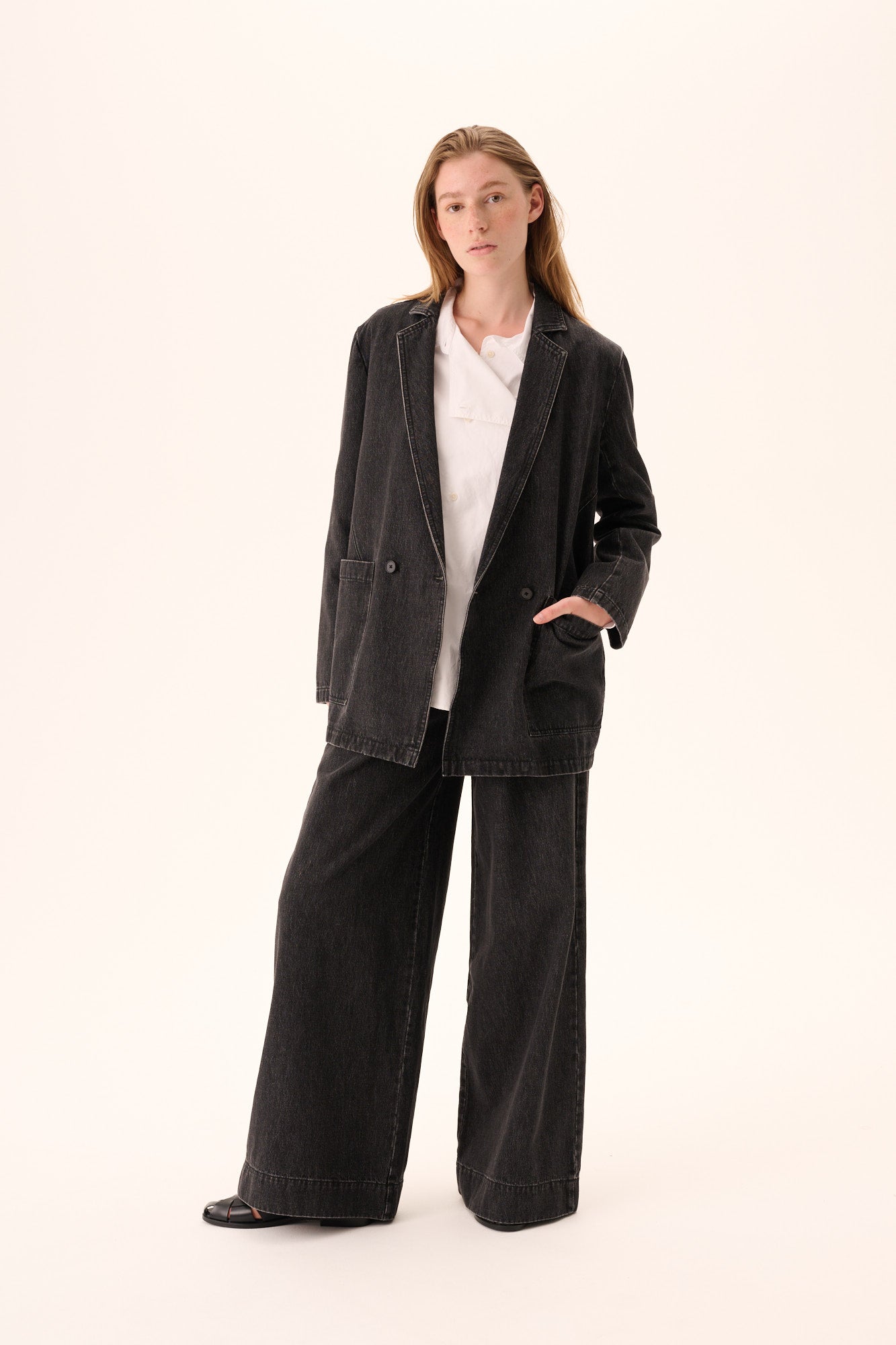 Rue de Tokyo CHARLI DENIM Jackets BLACK