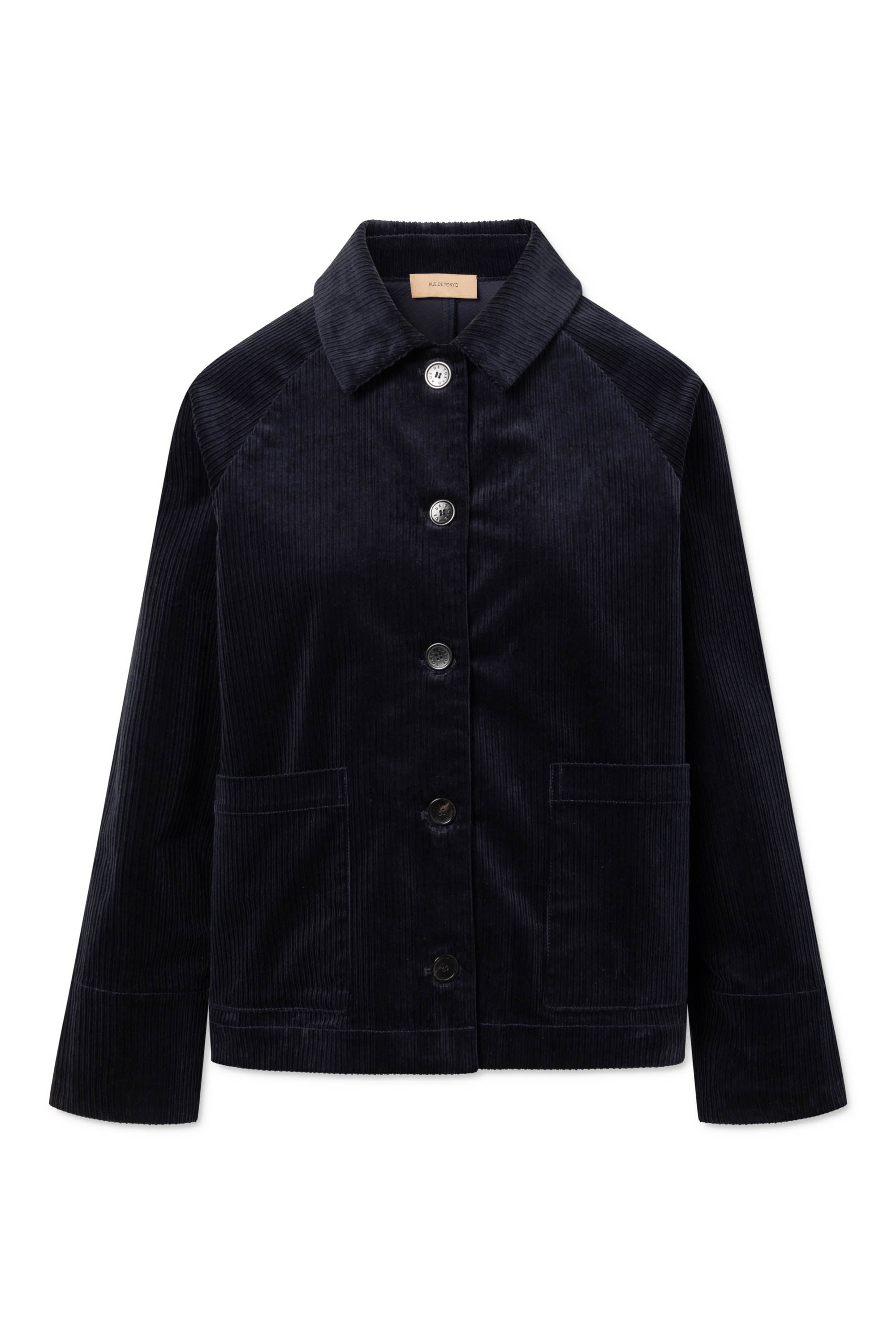 Rue de Tokyo CHIRA ORGANIC HEAVY CORDUROY Outerwear INK NAVY