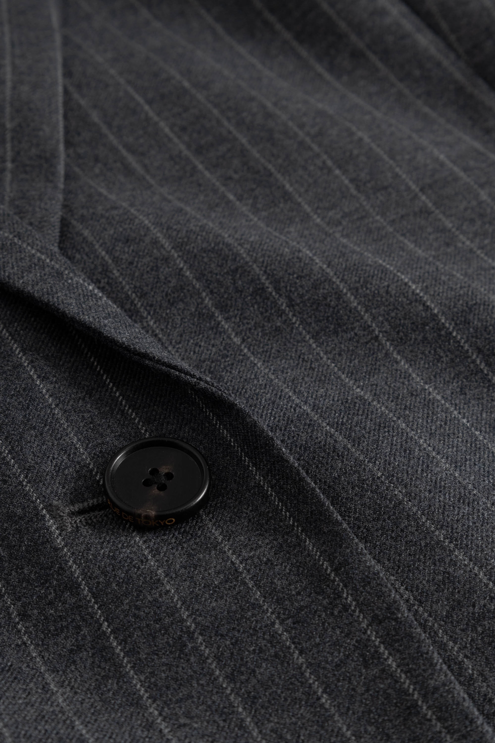 Rue de Tokyo CICA WOOL PINSTRIPE Jackets GREY PINSTRIPE