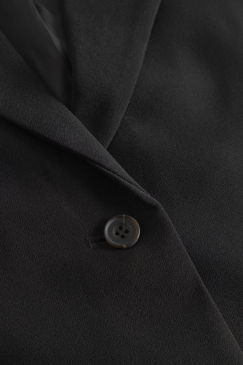 Rue de Tokyo CICI HEAVY CREPE JACKETS BLACK