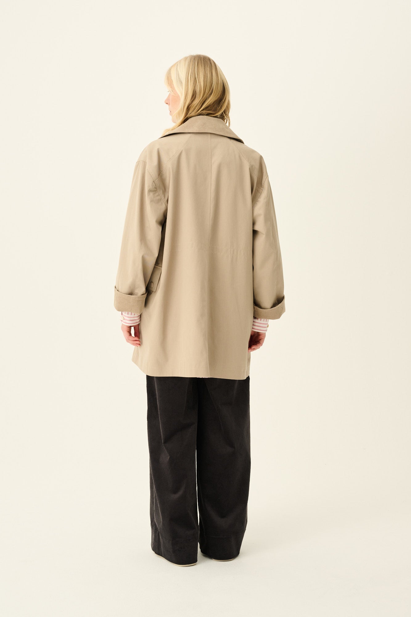 Rue de Tokyo CIMANA RECYCLED HEAVY TRENCH Jackets SAND