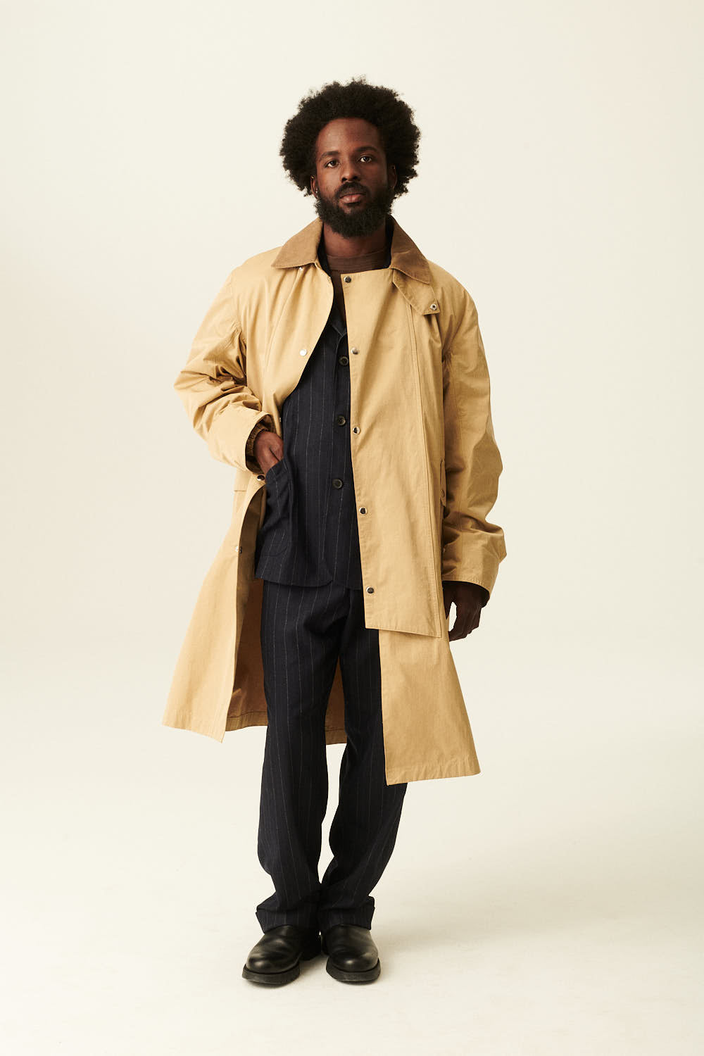 Rue de Tokyo CIMMI TRENCH TECH COATS SAND