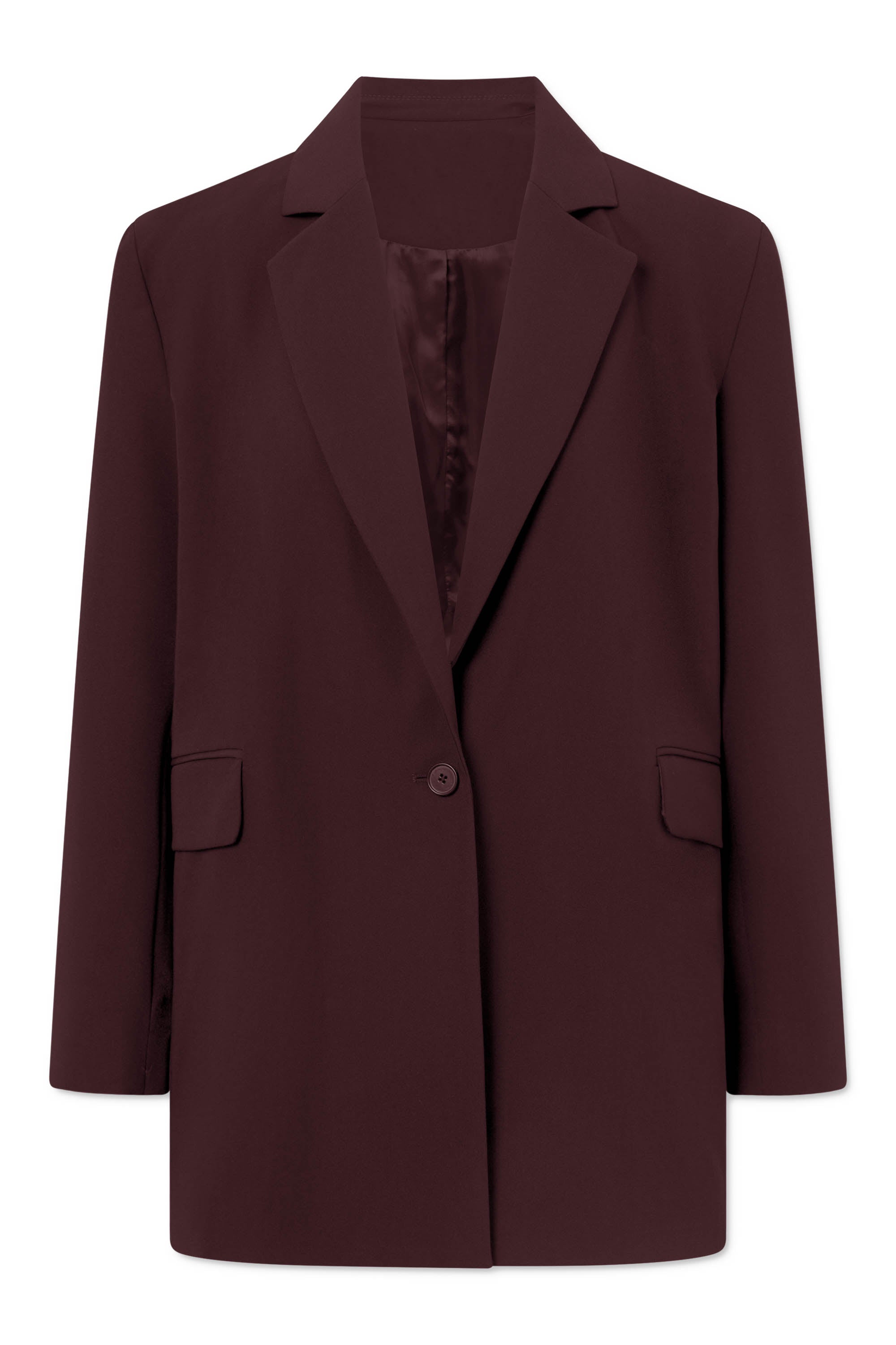 Rue de Tokyo CORELLA SOLID TAILORING Jackets AUBERGINE