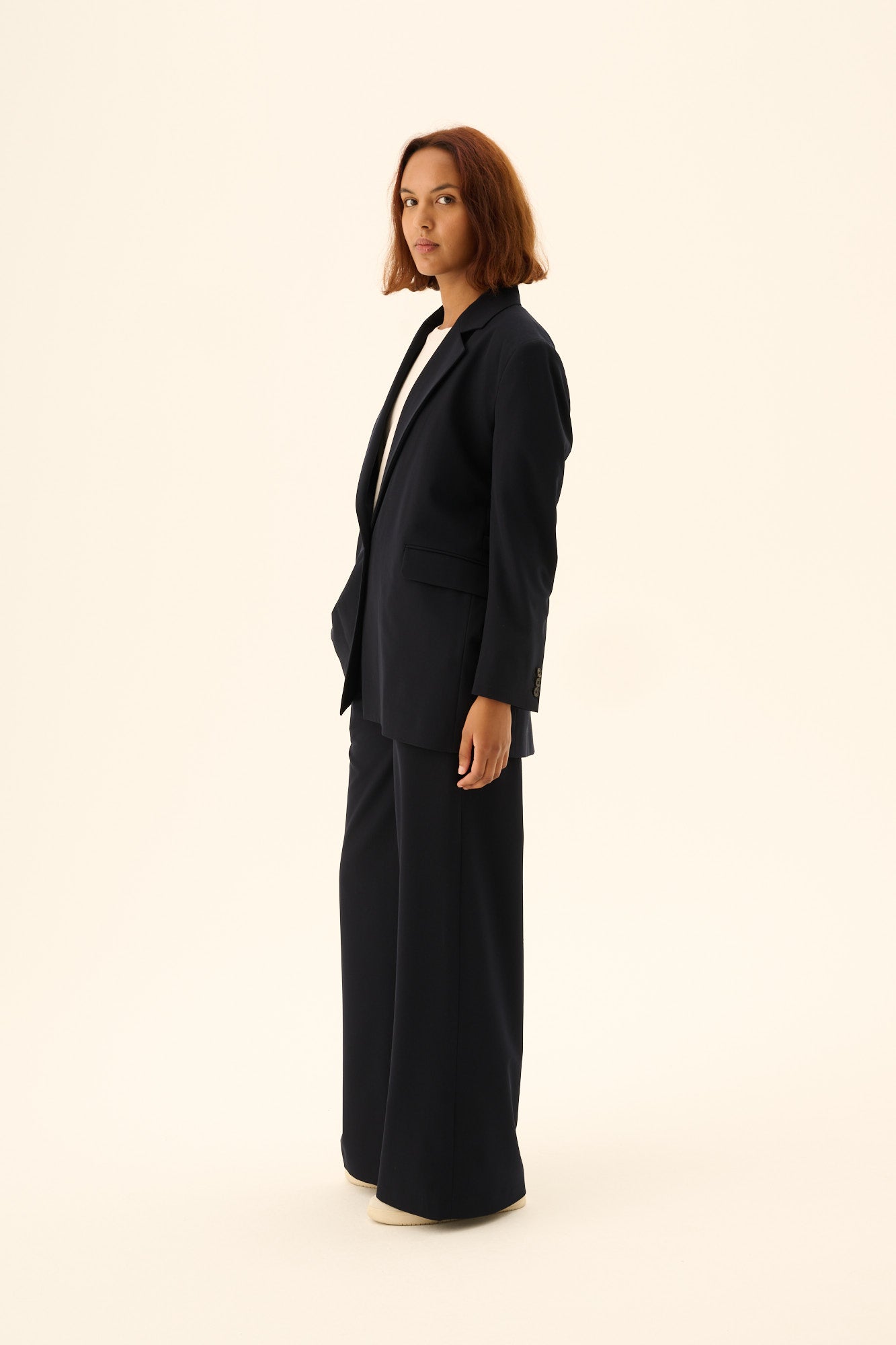 Rue de Tokyo CORELLA SOLID TAILORING Jackets NAVY