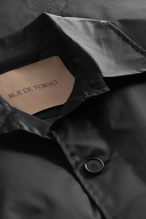 Rue de Tokyo CYD COAT BLACK COATS BLACK
