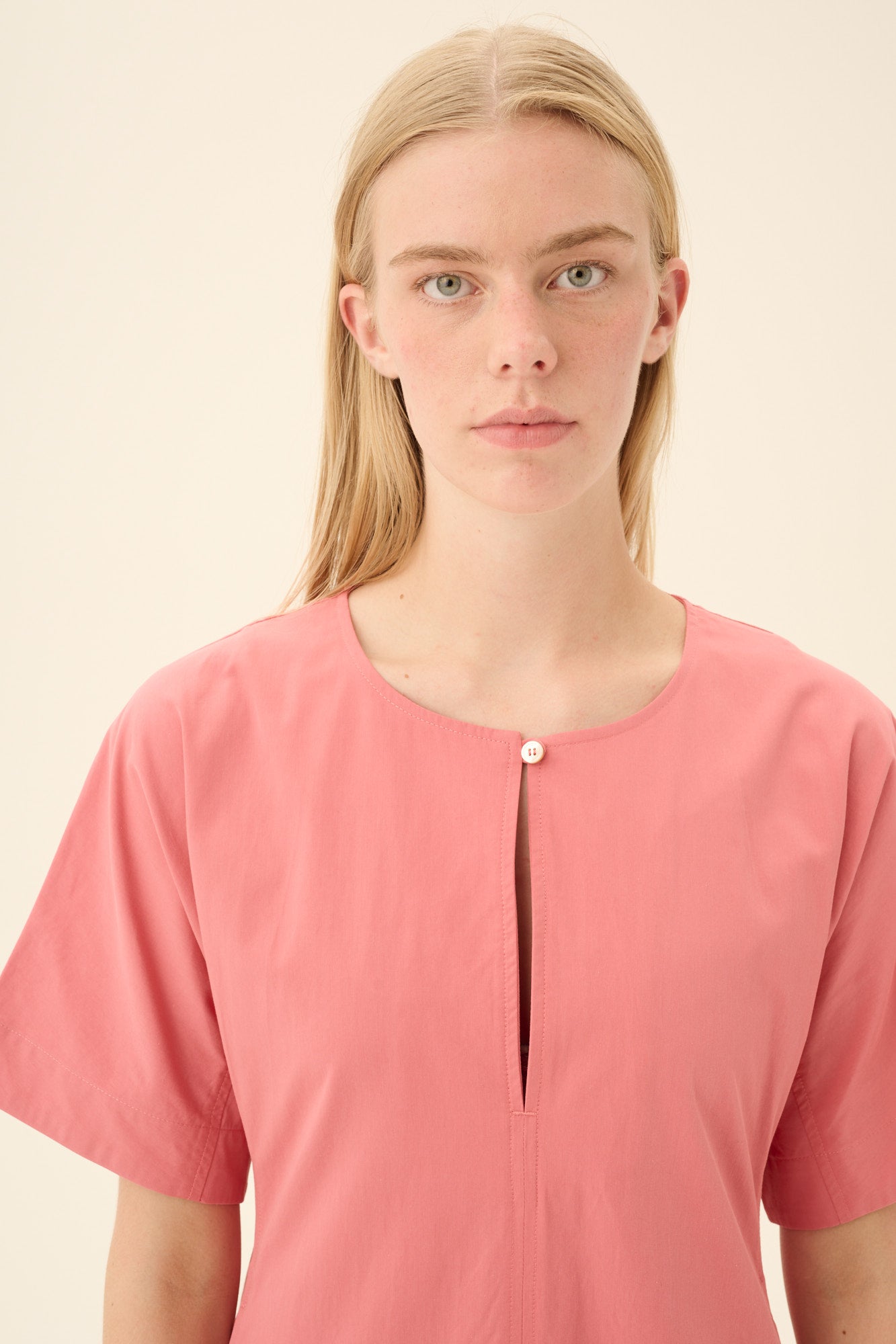 Rue de Tokyo DAFNE MODAL POPLIN Dresses RASPBERRY RED