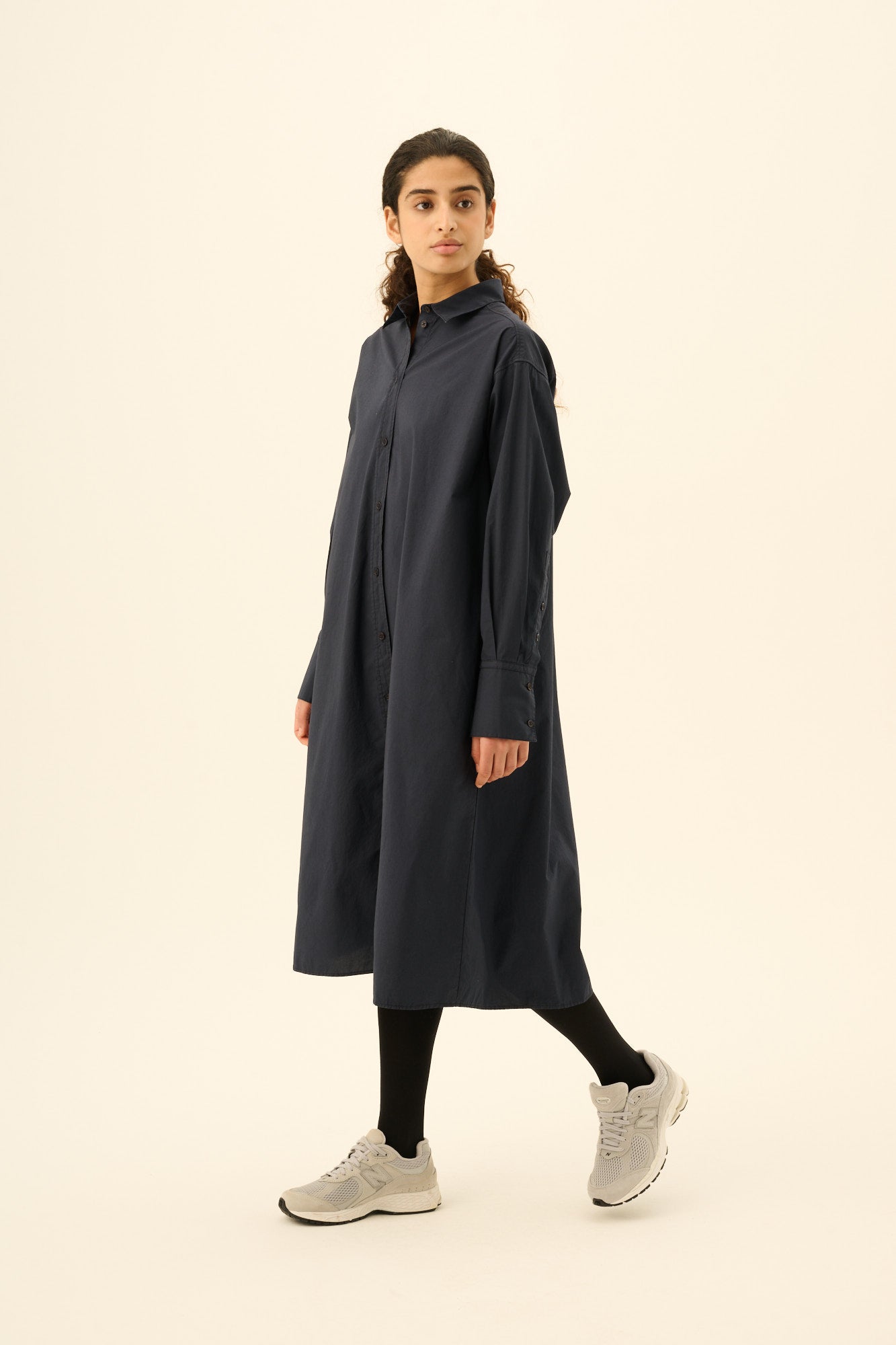 Rue de Tokyo DAKIKO GMTD POPLIN Dresses DARK NAVY