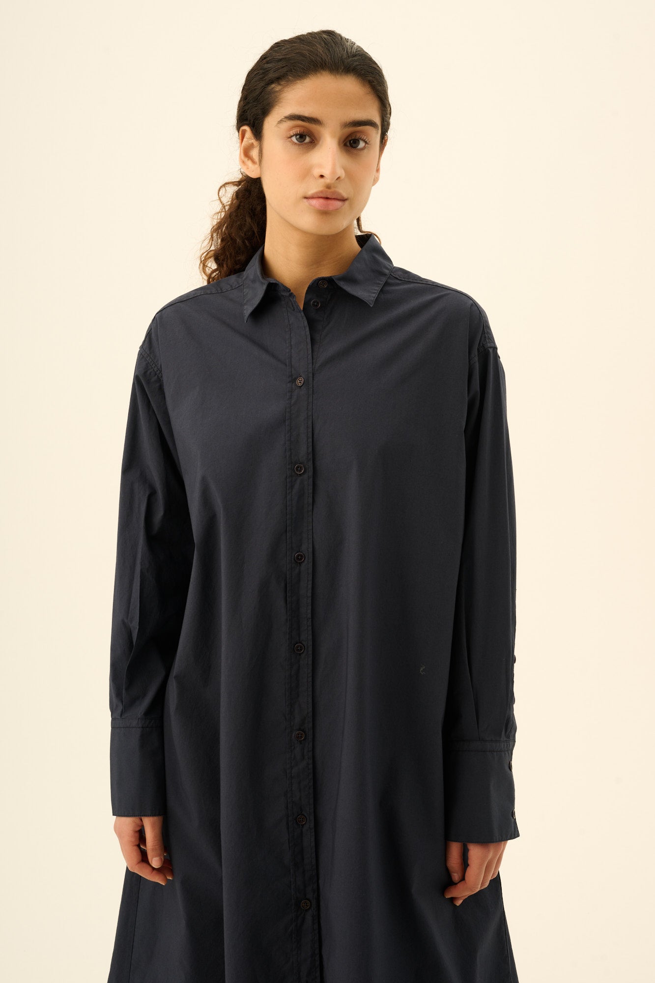 Rue de Tokyo DAKIKO GMTD POPLIN Dresses DARK NAVY