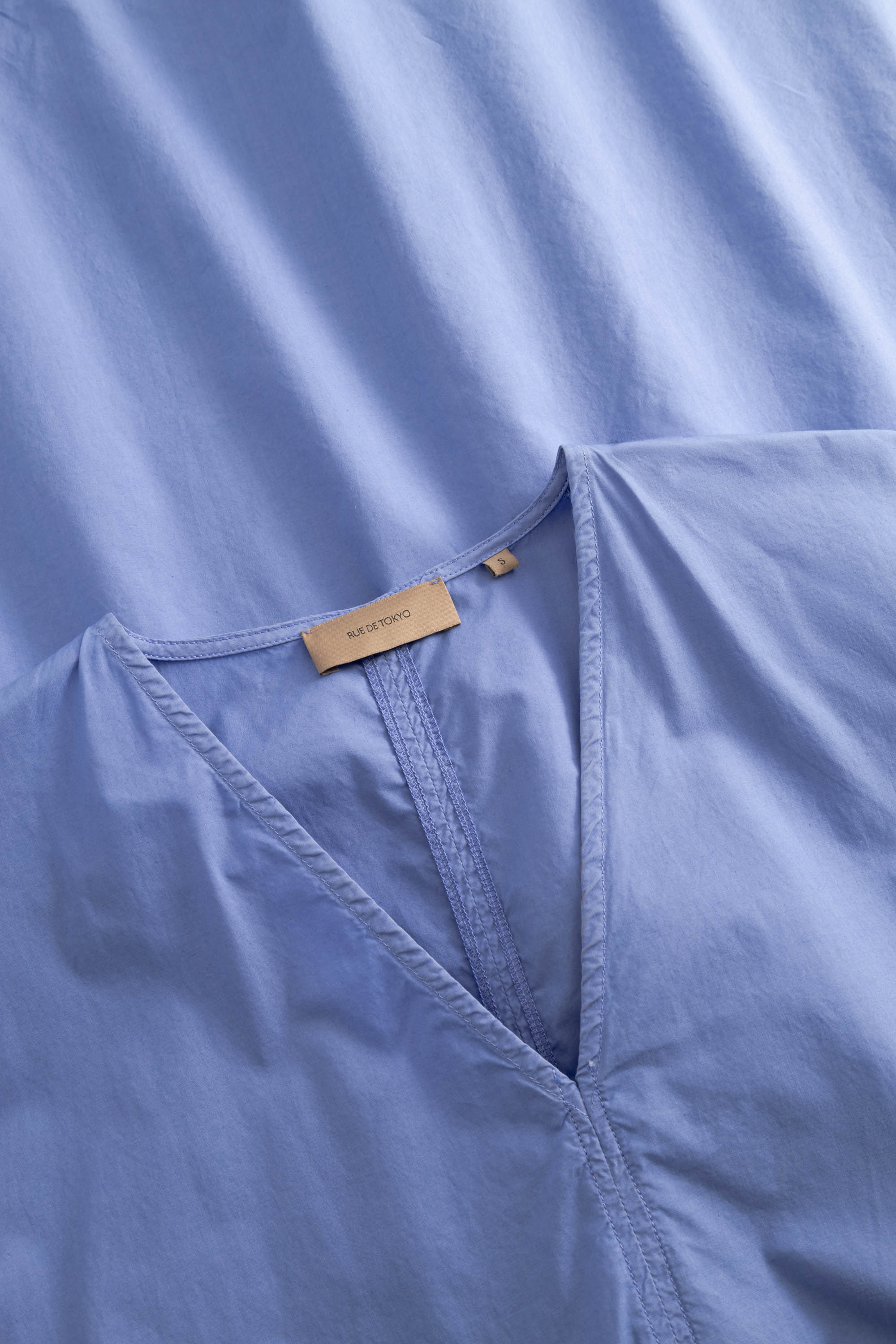 Rue de Tokyo DALILA GMTD POPLIN Dresses BLUE BONNET