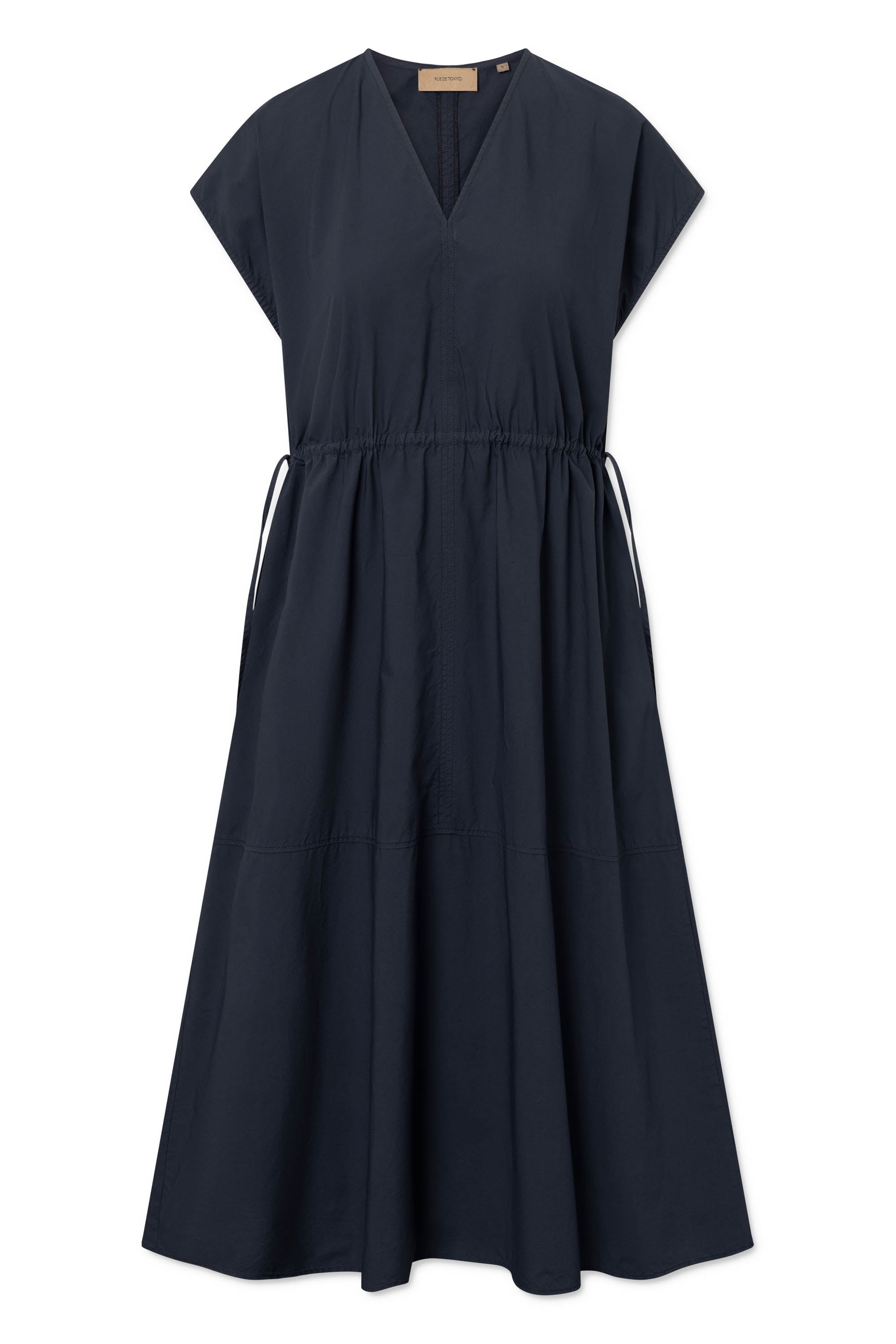 Rue de Tokyo DALILA GMTD POPLIN Dresses DARK NAVY