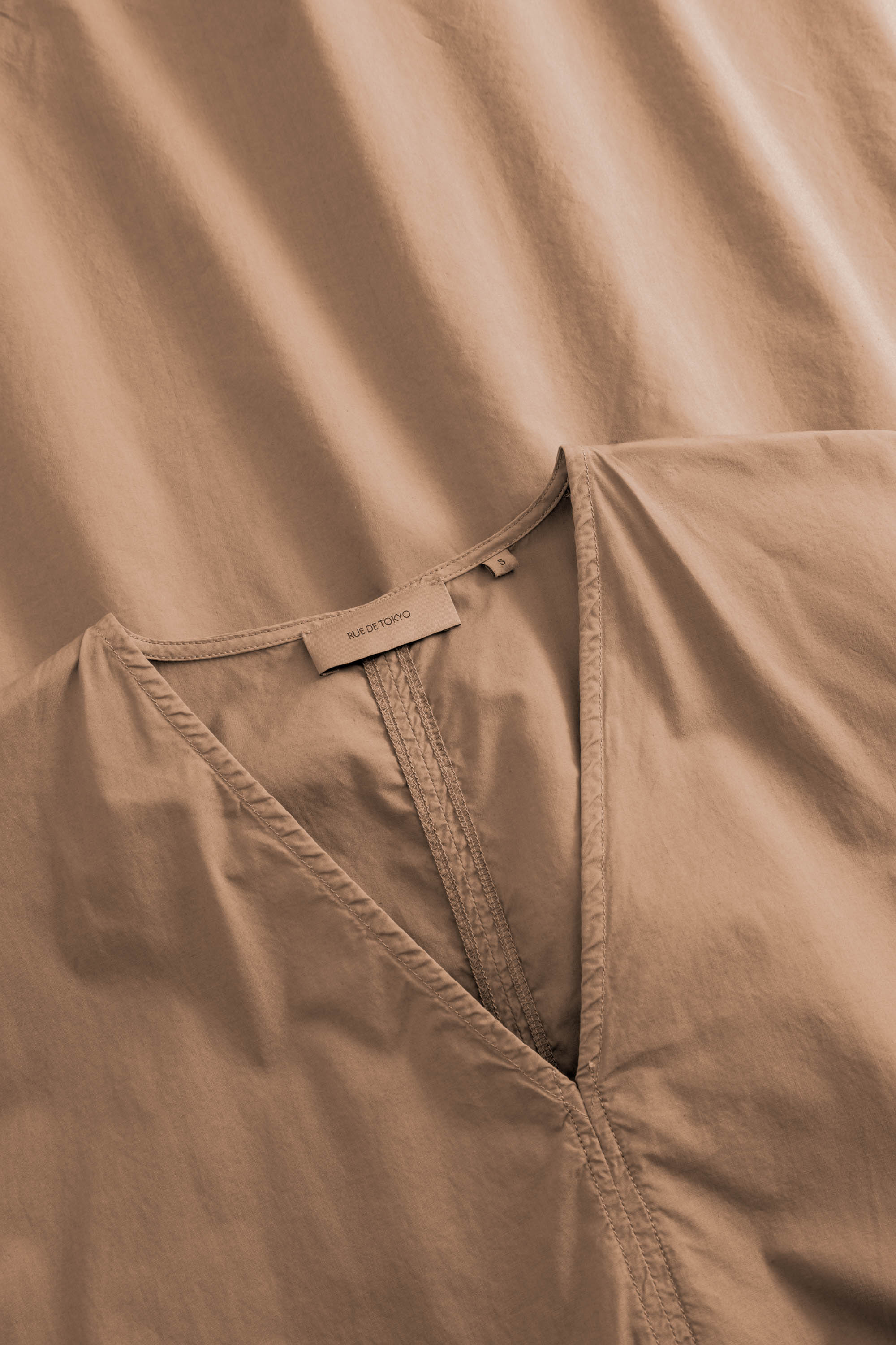 Rue de Tokyo DALILA GMTD POPLIN Dresses MOCHA