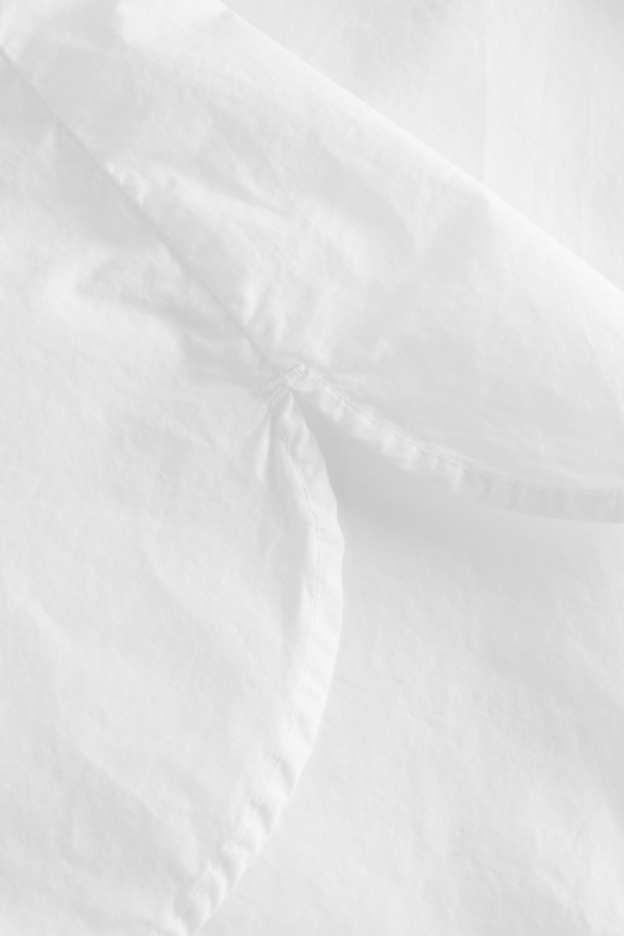 Rue de Tokyo DARLA GARMENT DYED POPLIN DRESSES WHITE