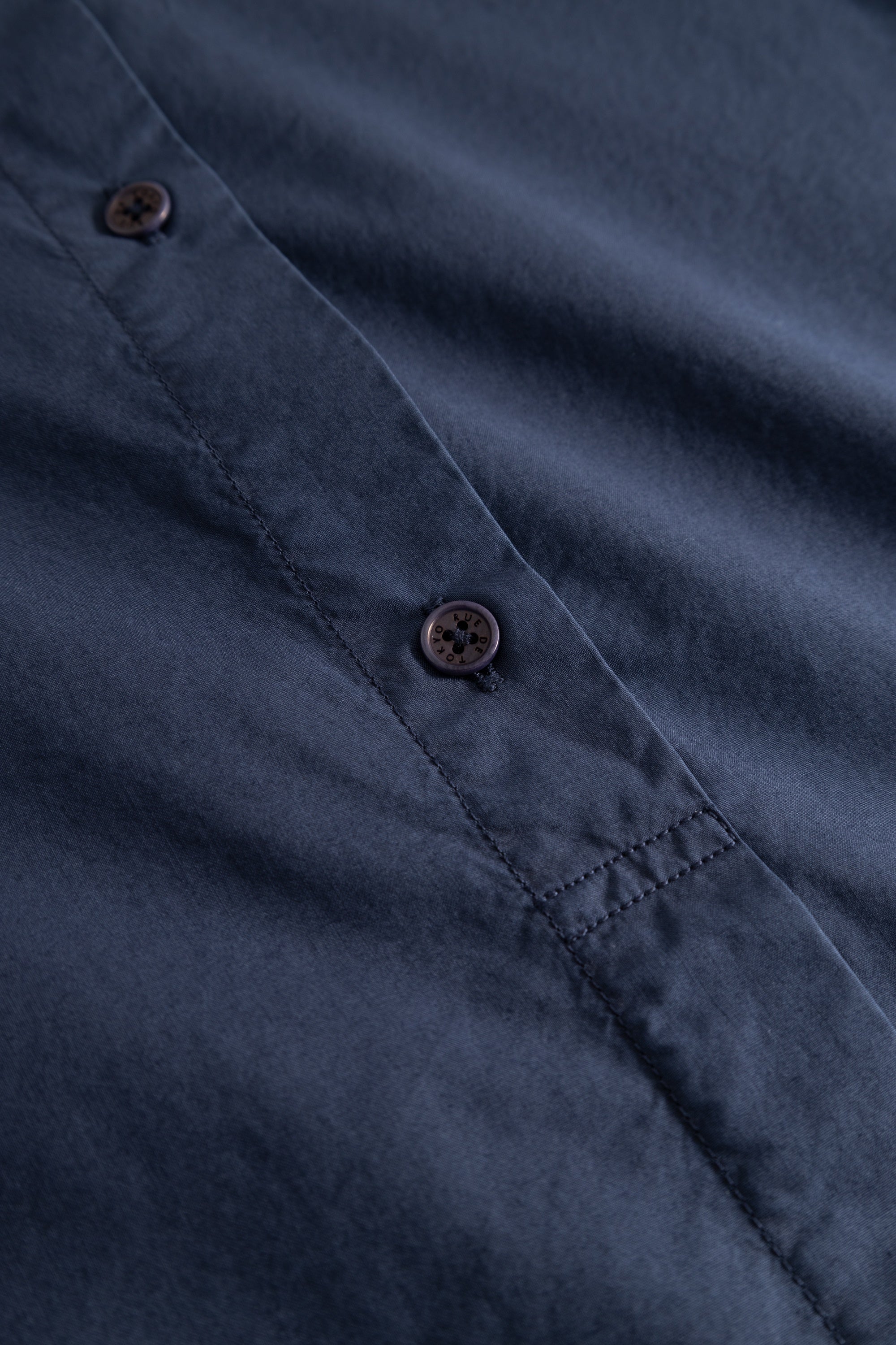 Rue de Tokyo DARLA ORGANIC GARMENT DYED POPLIN Dresses DARK NAVY