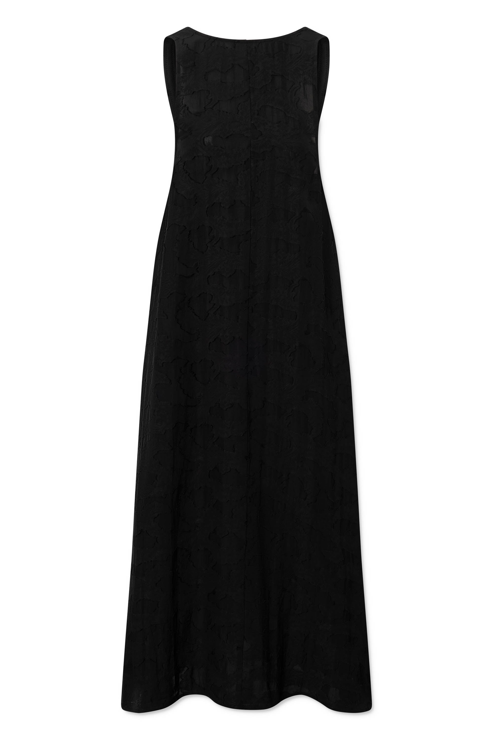 Rue de Tokyo DEOMIRA VISCOSE LINEN Dresses BLACK